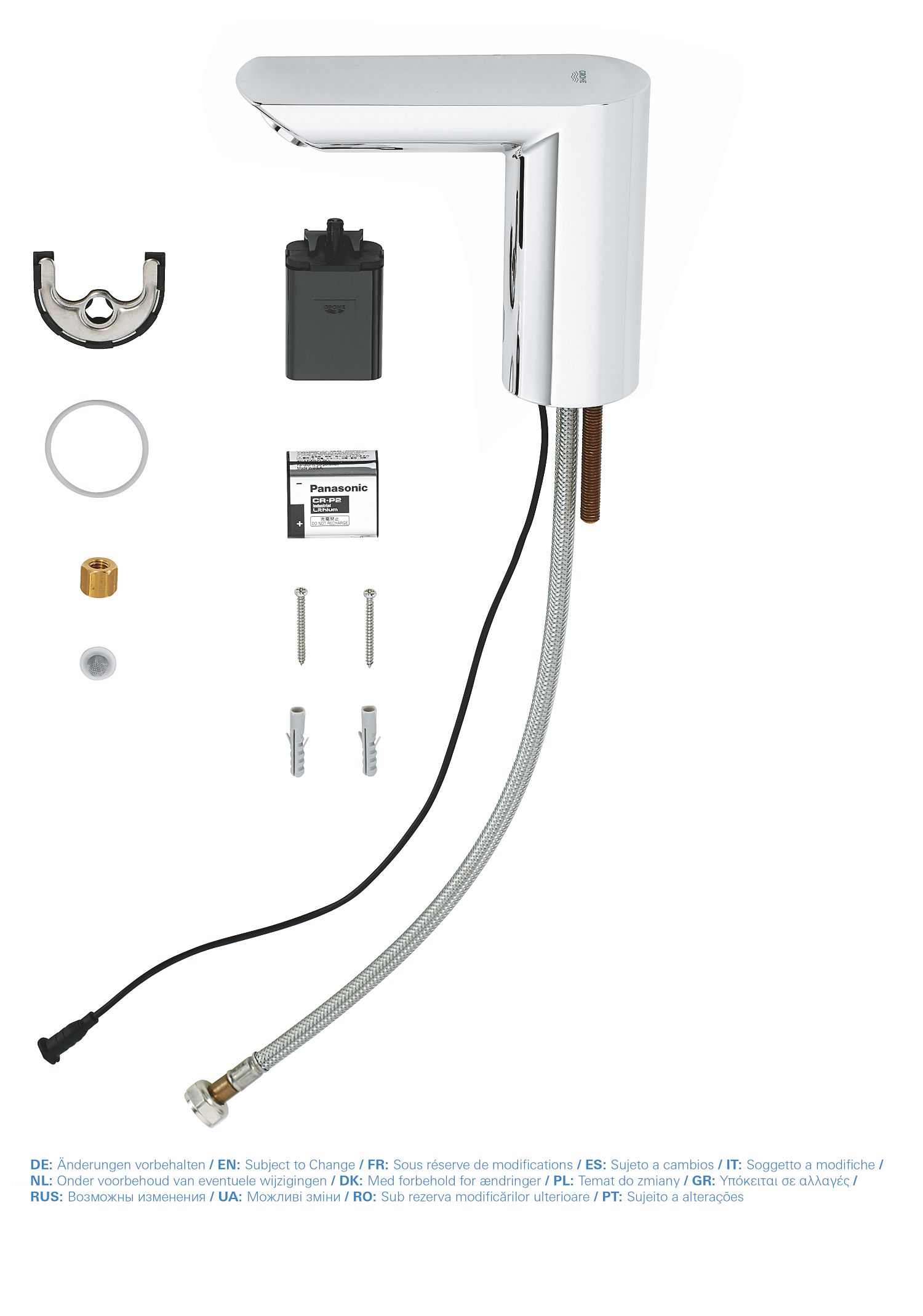 Grohe Nederland BauCosmo E / Bau Cosmopolitan E Infrarood elektronische ...