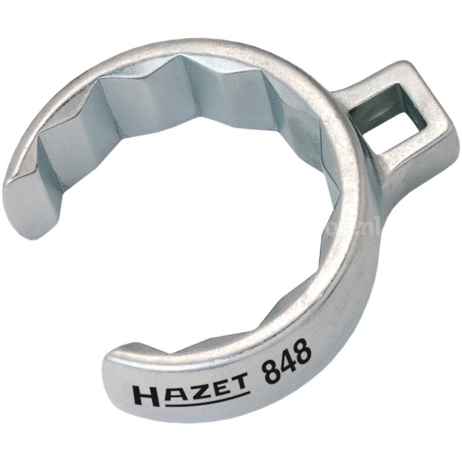 Hazet Ringsleutel, dubbele 6-kant, open - 6243914 | Sleutelmaat: 10 ...