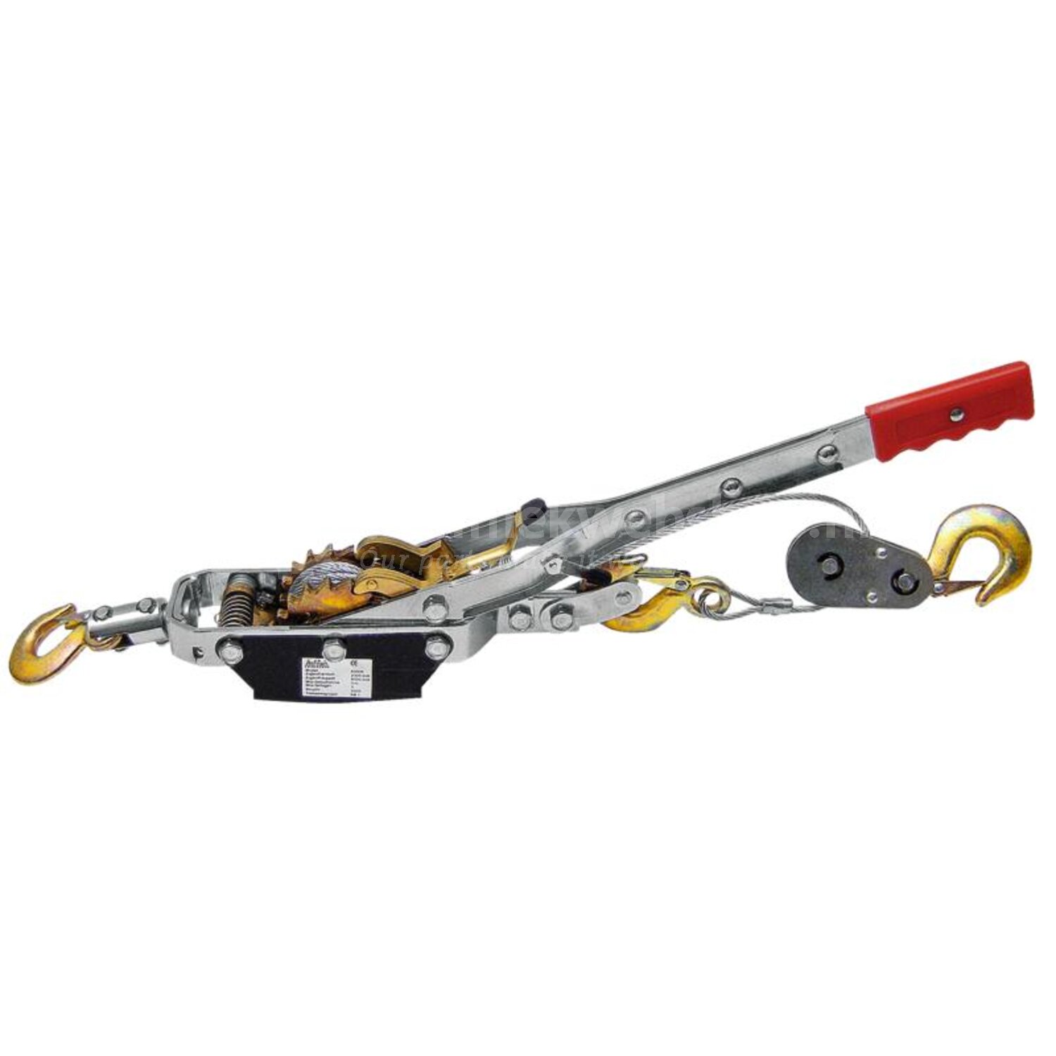 Kerbl Seilzug mit Ratsche Hand Power Puller (360° drehbarer geschmiedeter Kerbl Seilzug mit Ratsche Hand Power Puller (360° drehbarer geschmiedeter