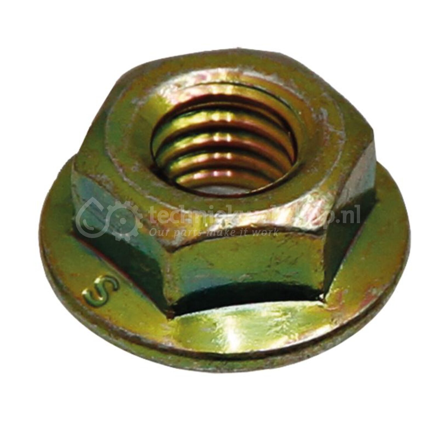 Rasspe Flensmoer VPE 100, M6 - 5291396107 - Techniekwebshop.nl