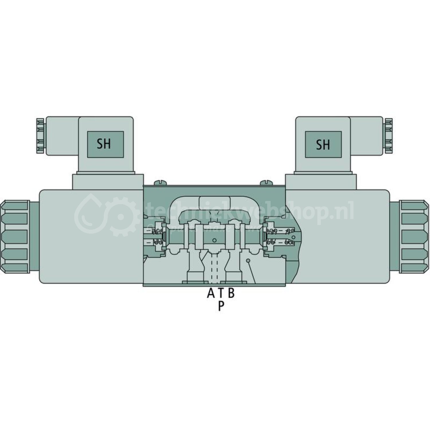 Granit NG06-4/3 -wegventiel E-12V - 87000901 | Plunjertype: E ...