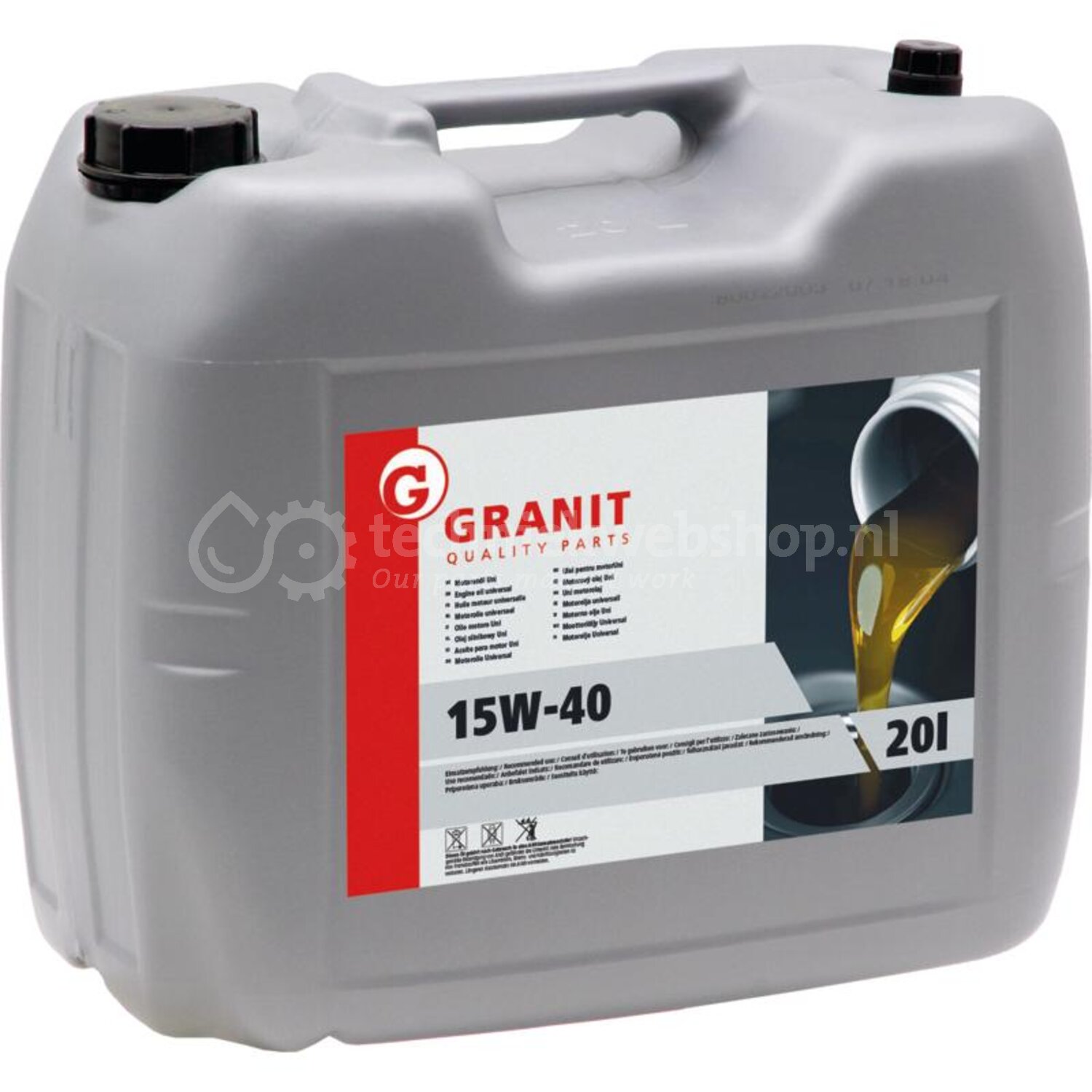 Granit Motorolie Motorolie SAE 15W-40 - 21015W-40 GEB20, 4250808717945 ...