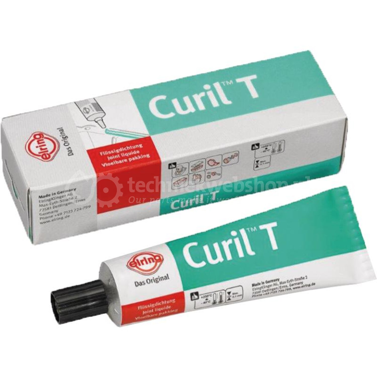 Granit Afdichtpasta Curil T - 500246948 | Inhoud: 60 ml dosing tube ...