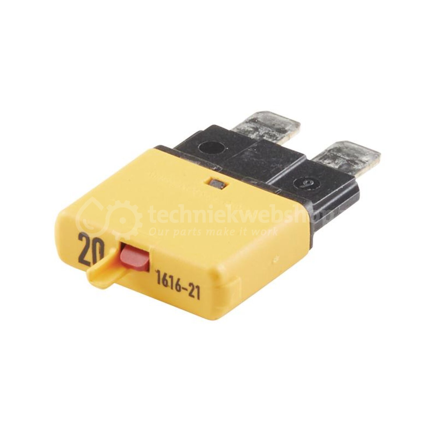 HELLA VALUEFIT MCASE Zekering – 25A, 32V, Wit, 1 Stuk – Vervanging Voor Japanese Auto‘s
