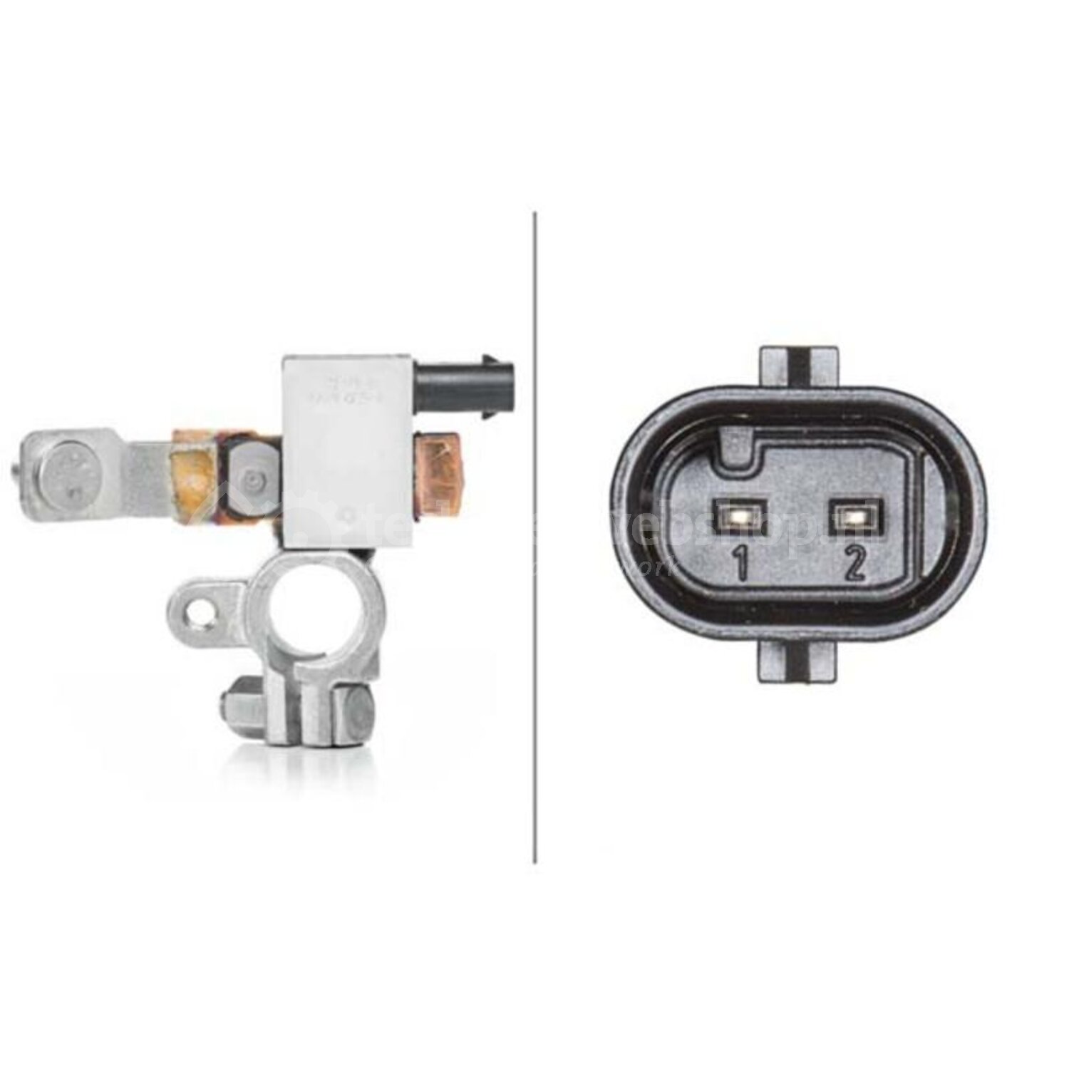 Hella Sensor, Batteriemanagem. - 4550012775 | Montagewijze: Geschraubt ...
