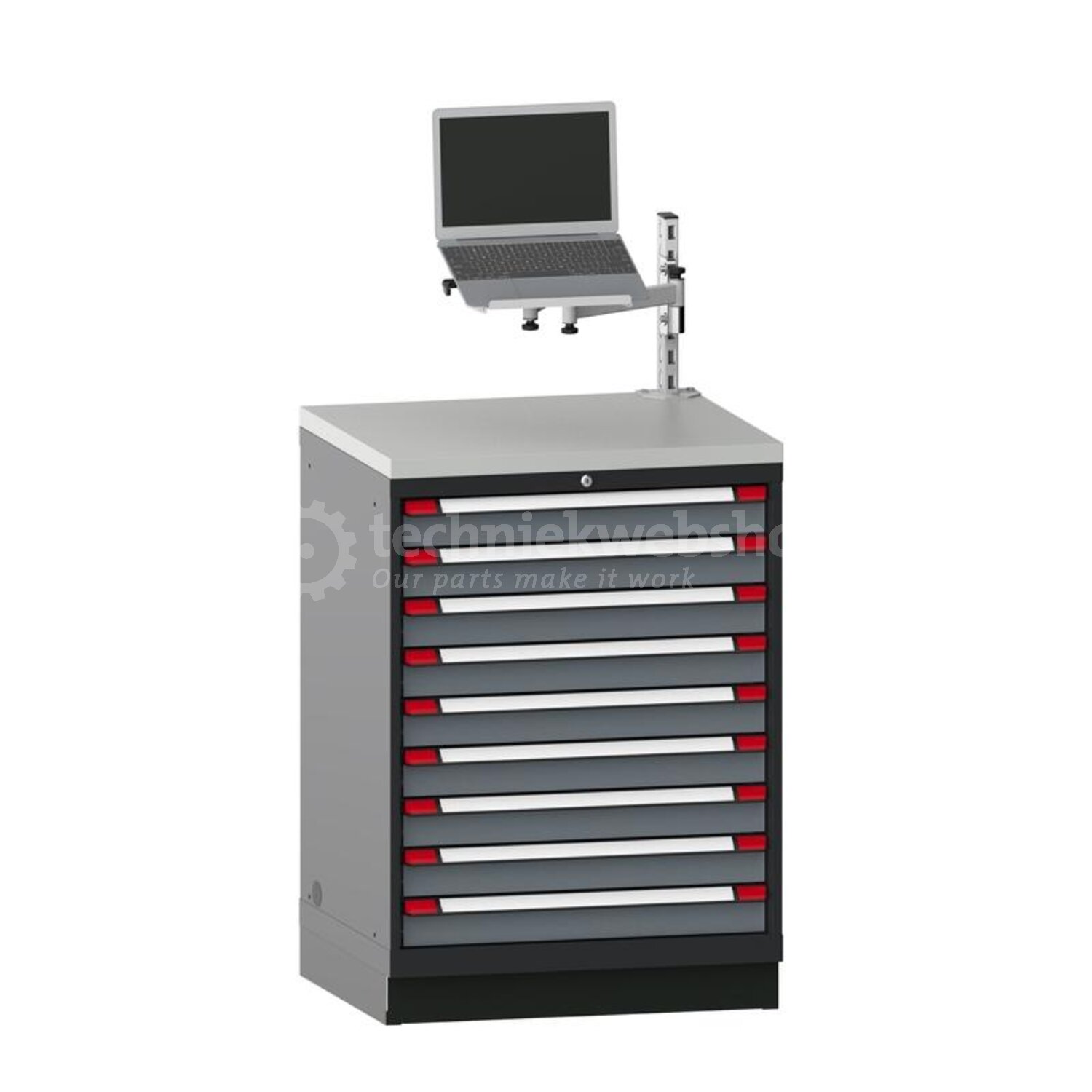 Granit Schujfladenkasten eCabinet met 9 schuifladen - 11646789 ...