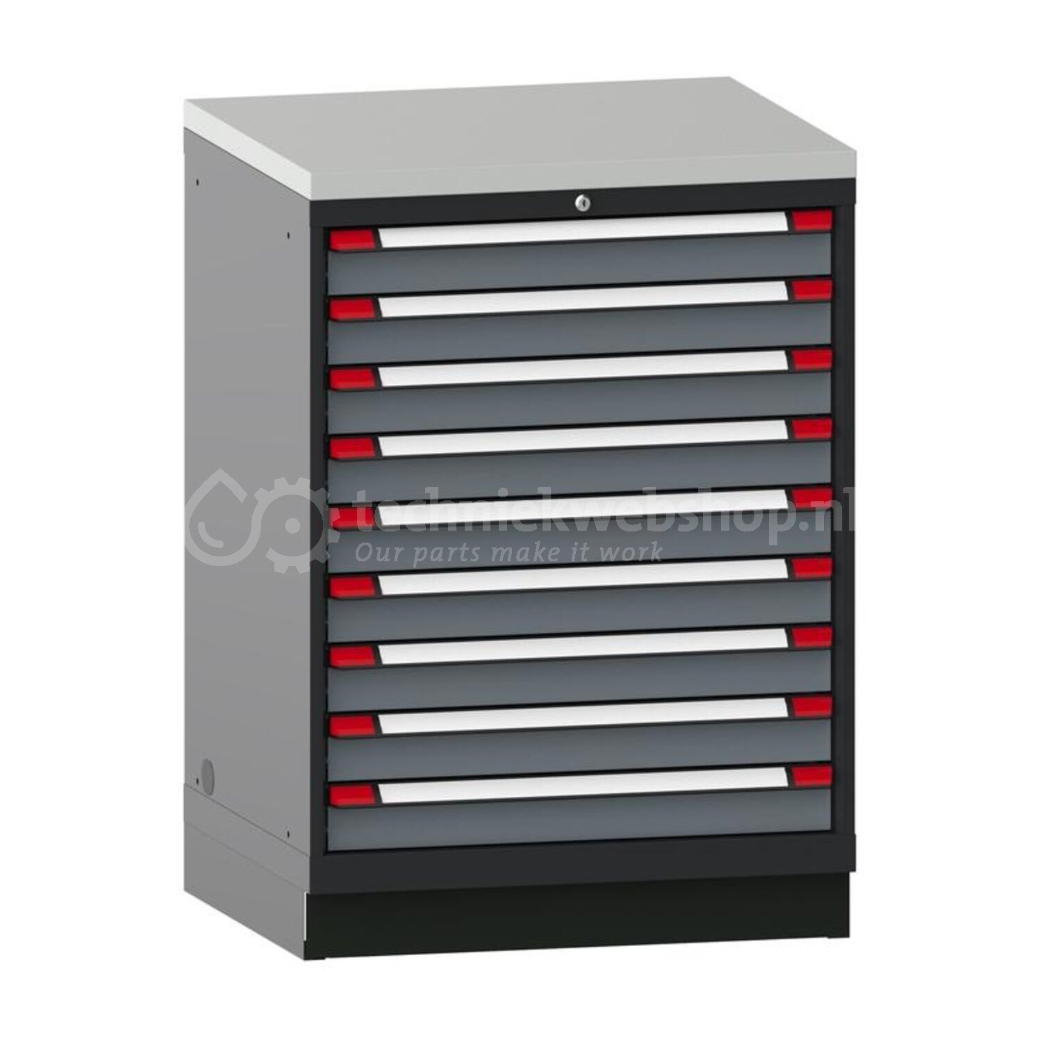Granit Schujfladenkasten eCabinet met 9 schuifladen - 11646789 ...
