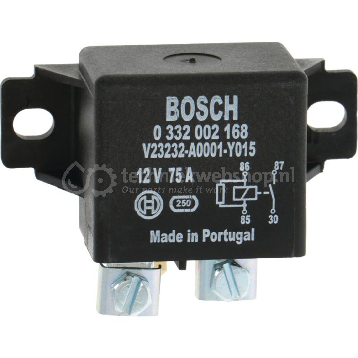 Granit Startrelais - 50722002 | Uitvoering: 12 V | 9 blade terminals ...