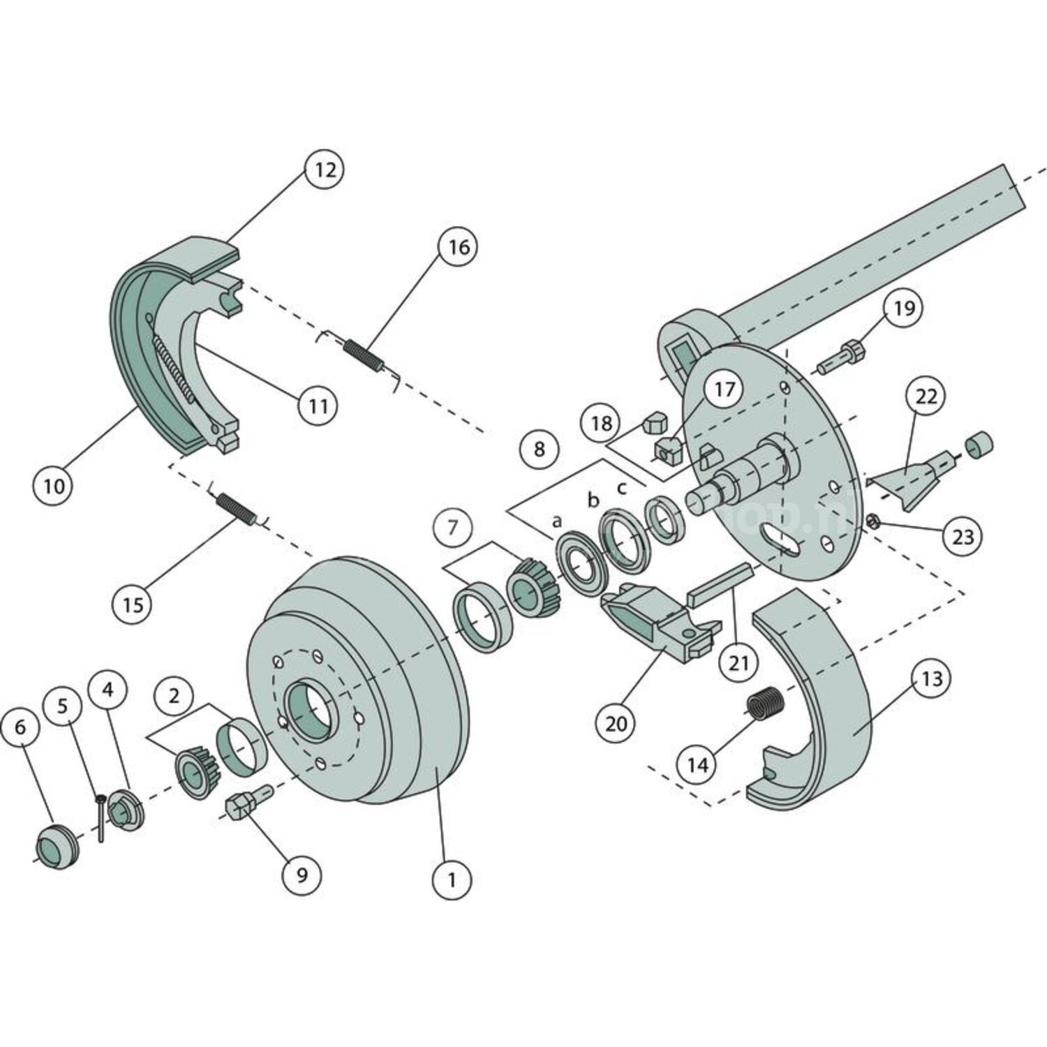Skf Kegellager 30207 - 55730207 | Codering: 30207 | Binnen-Ø: 35 mm ...