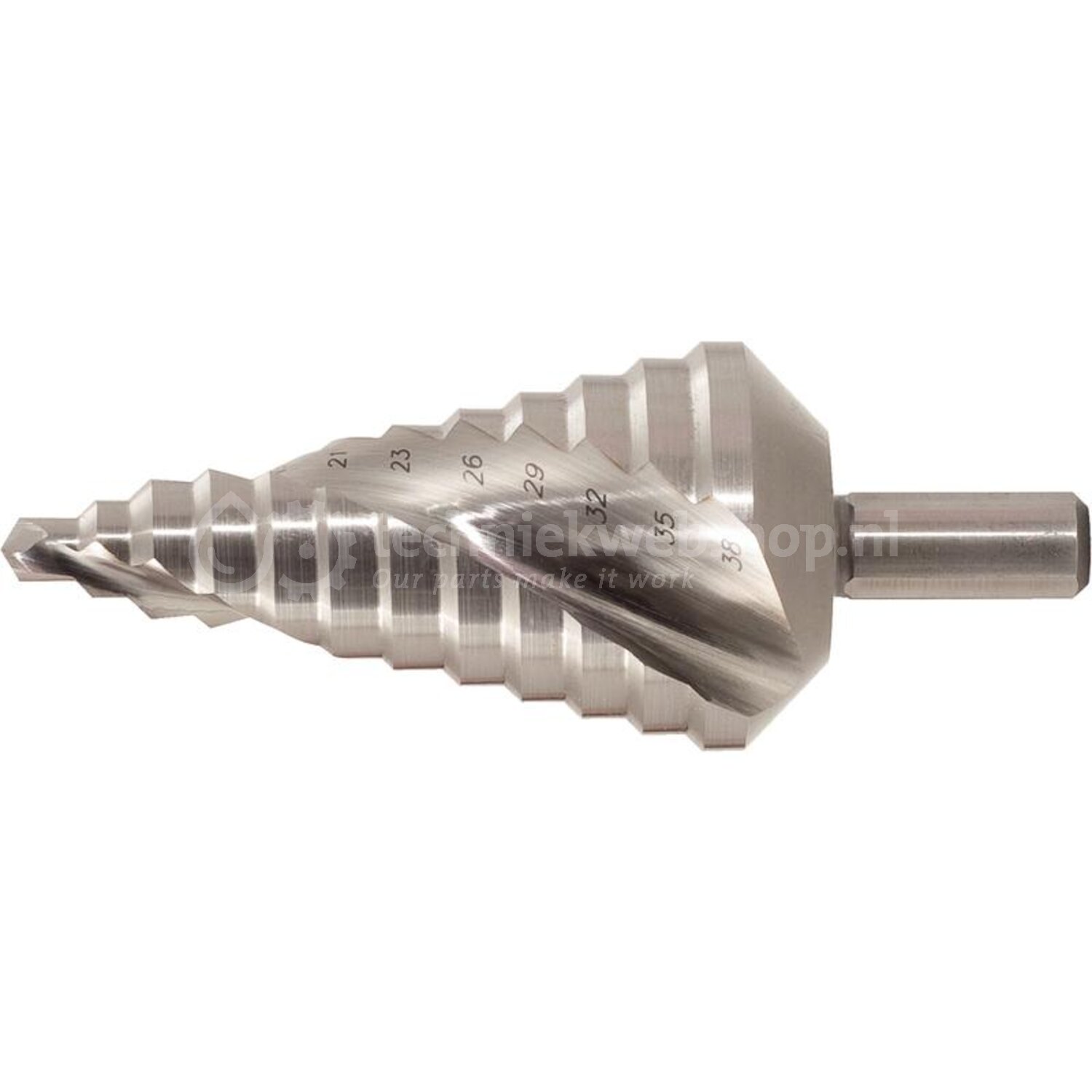 KS Tools HSS stappenboren, Ø 6-40mm, Twee-stap boor, Boor - 7883302308 ...