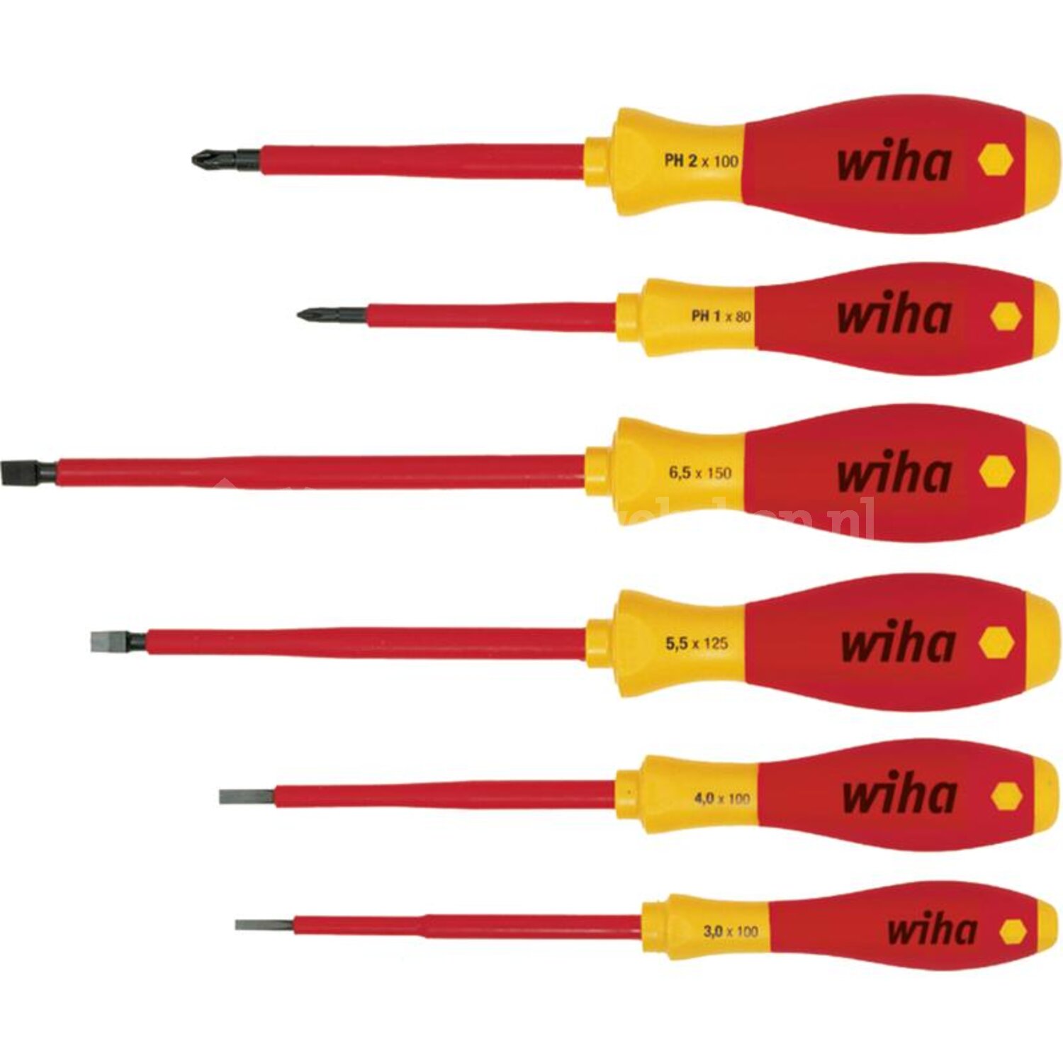 Tournevis Court KS TOOLS ERGOTORQUEplus – PH2, 98mm, Norme DIN ISO 8764