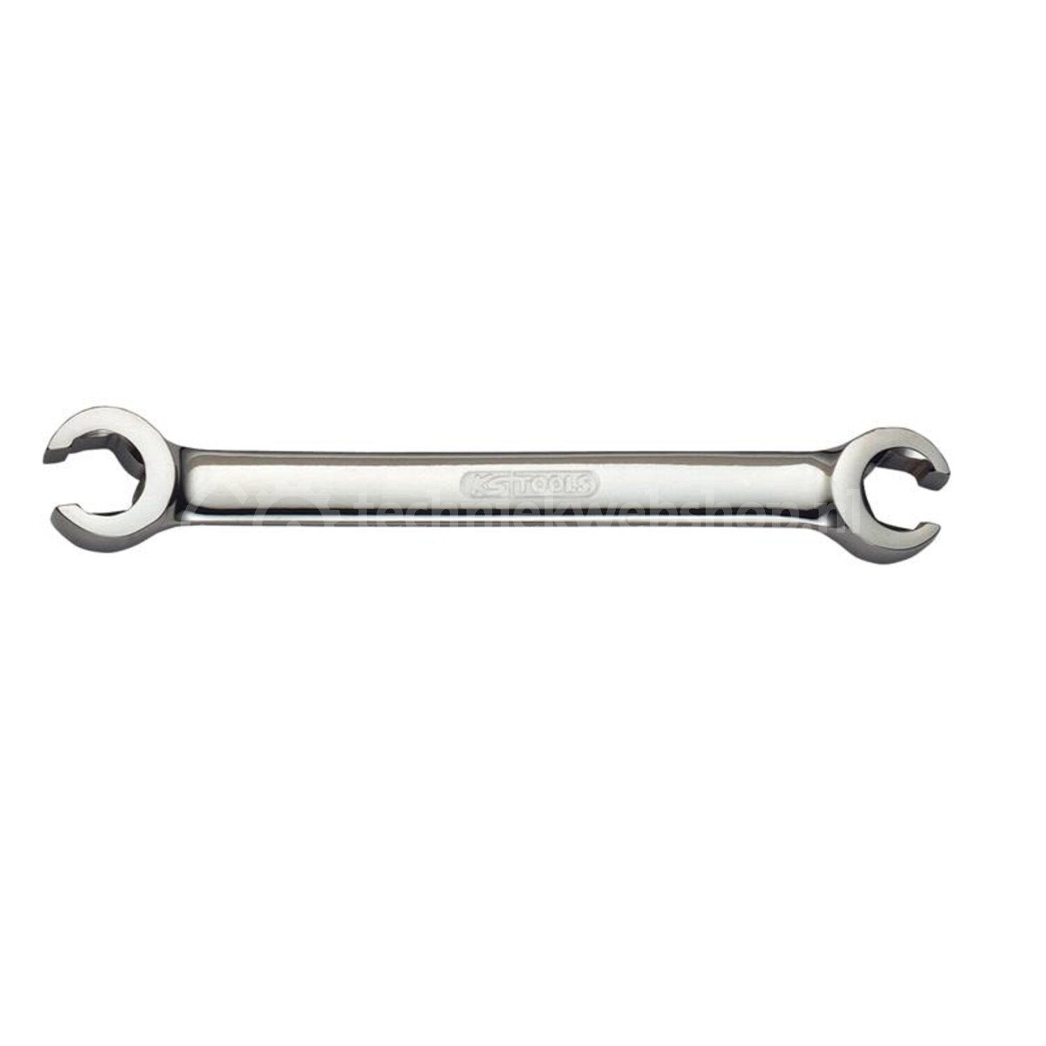 KS Tools CHROMEplus® Open dubbele ringsleutel, gebogen, 1/4