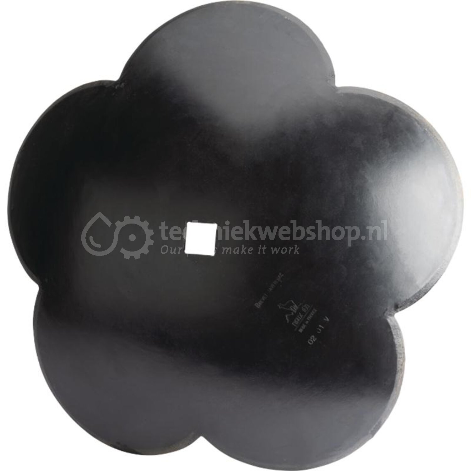 Granit Klaverbladschijf Ø: 660 x 6 - 18031-566038 | Buiten-Ø: 26 ...