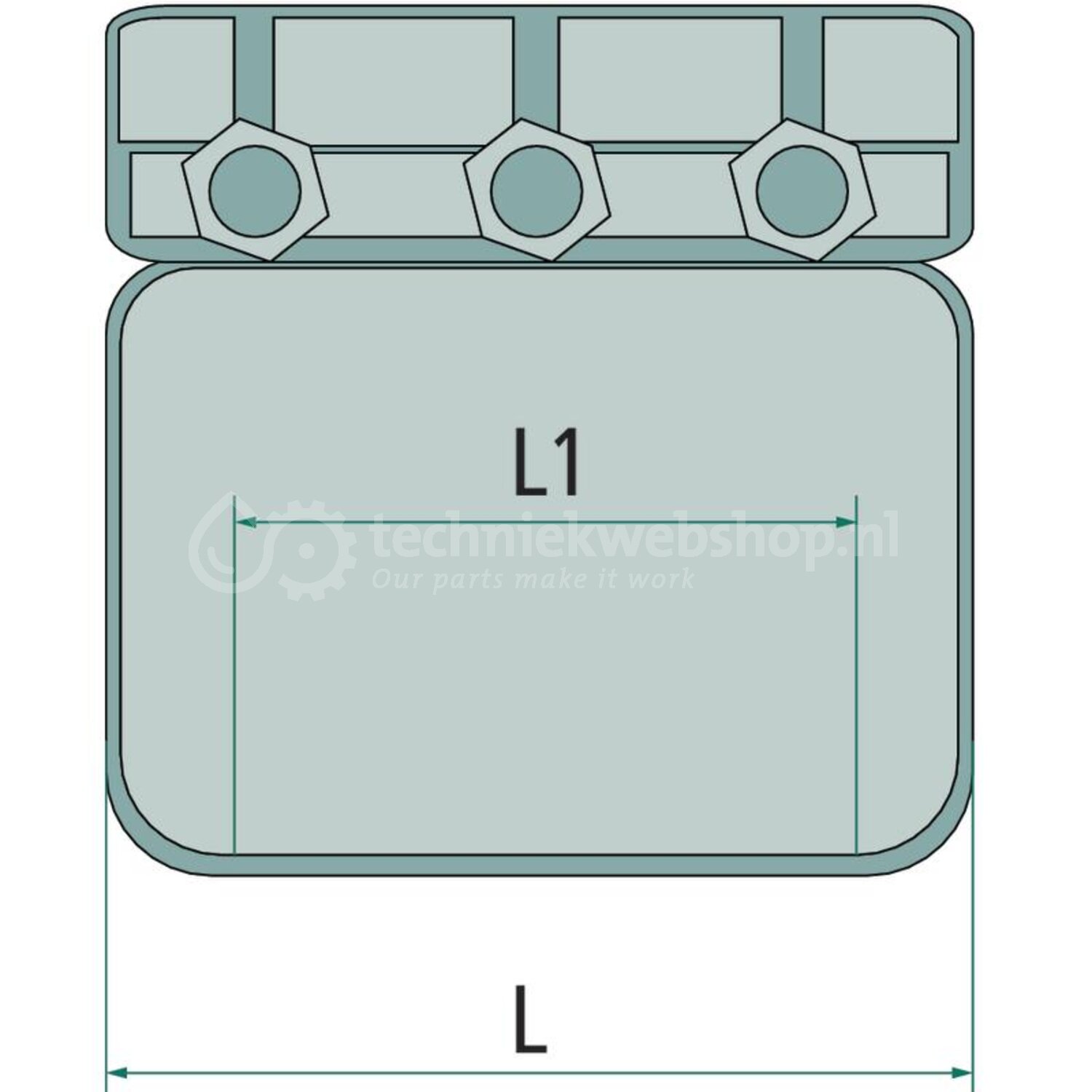 Granit Reparatiekoppeling RepaMax DN 200 - 40504053648 | Sleutelmaat ...