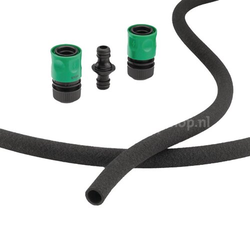 Granit Zweetslang set - 26070233 | Slanglengte: 15 m | Kleur: Black ...