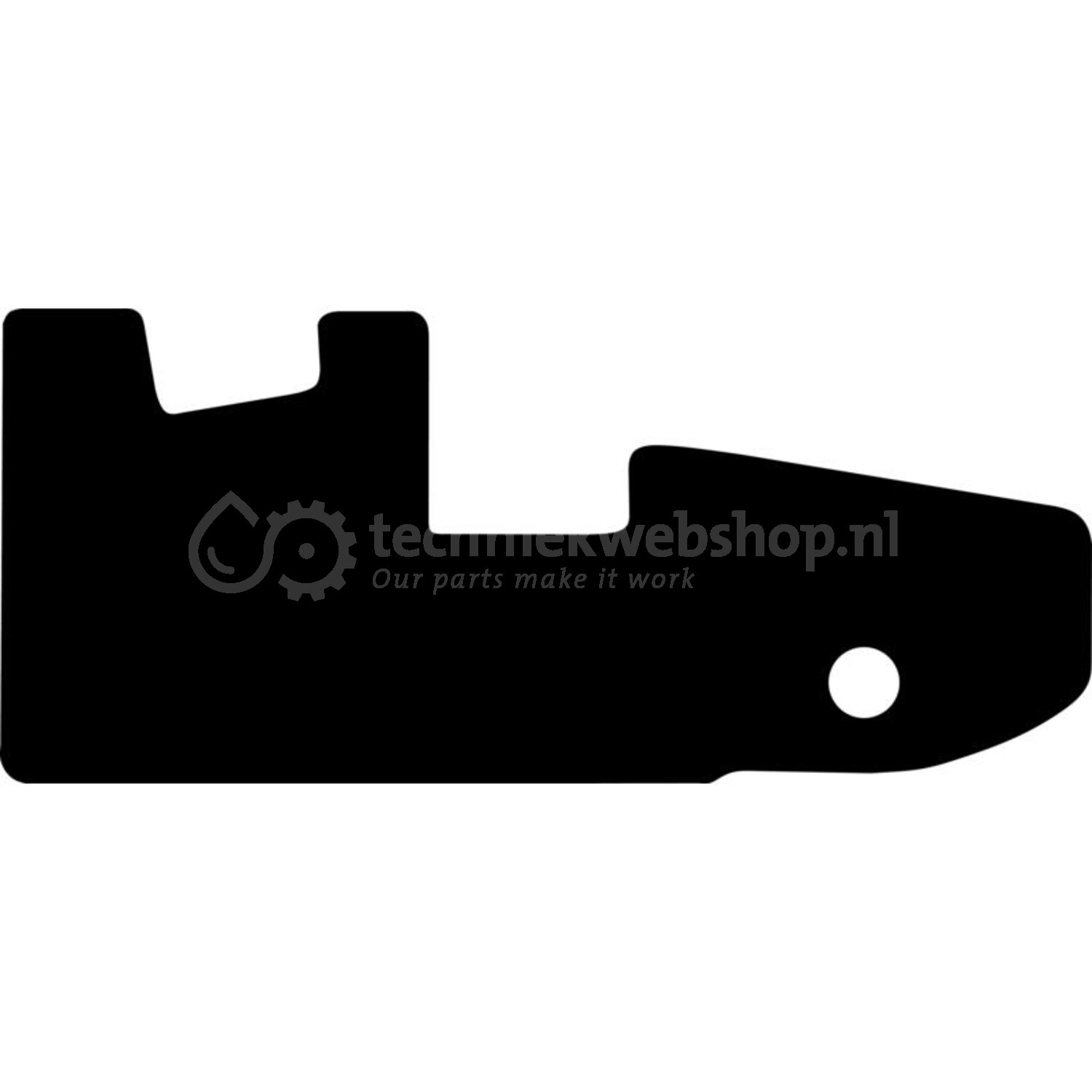 Granit Voetmat rubber - 12260745 | Kleur: Black | Materiaal: Rubber ...