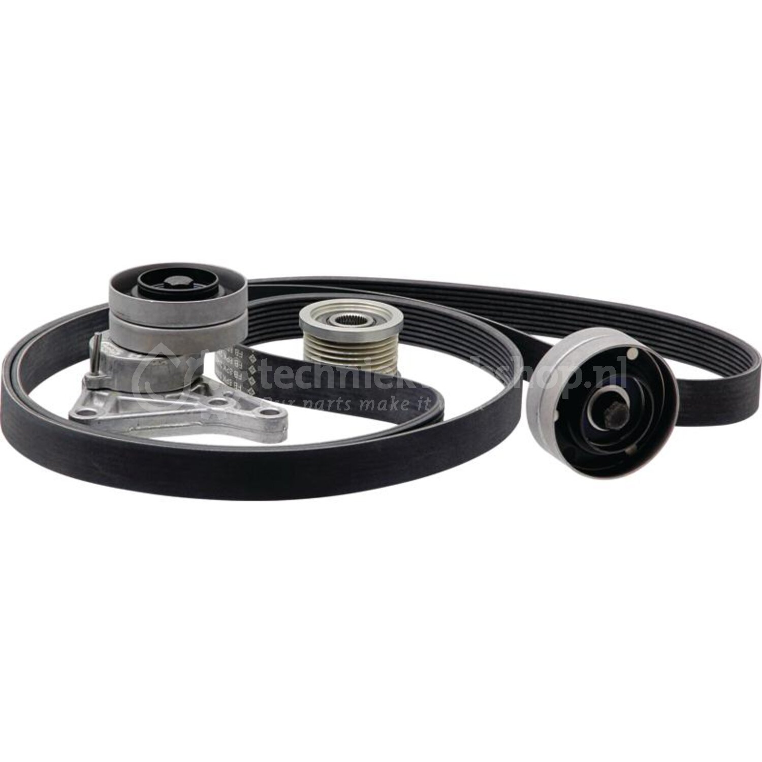 Granit Multiriem-set, Poly V-riem set - 747529403310, 4014870210038 ...