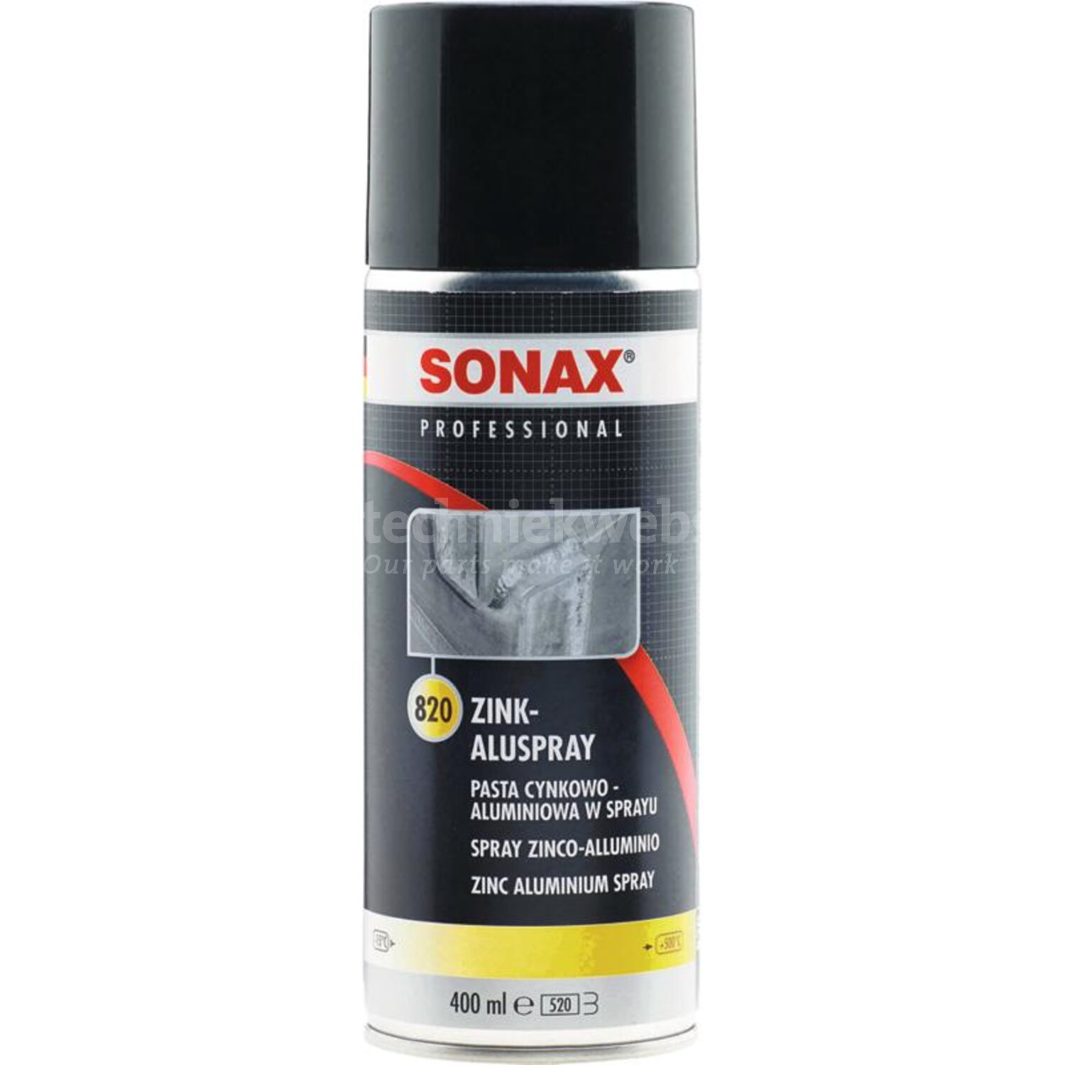 Granit SONAX PROFESSIONAL zinkspray - 320820300, 4064700479302 ...