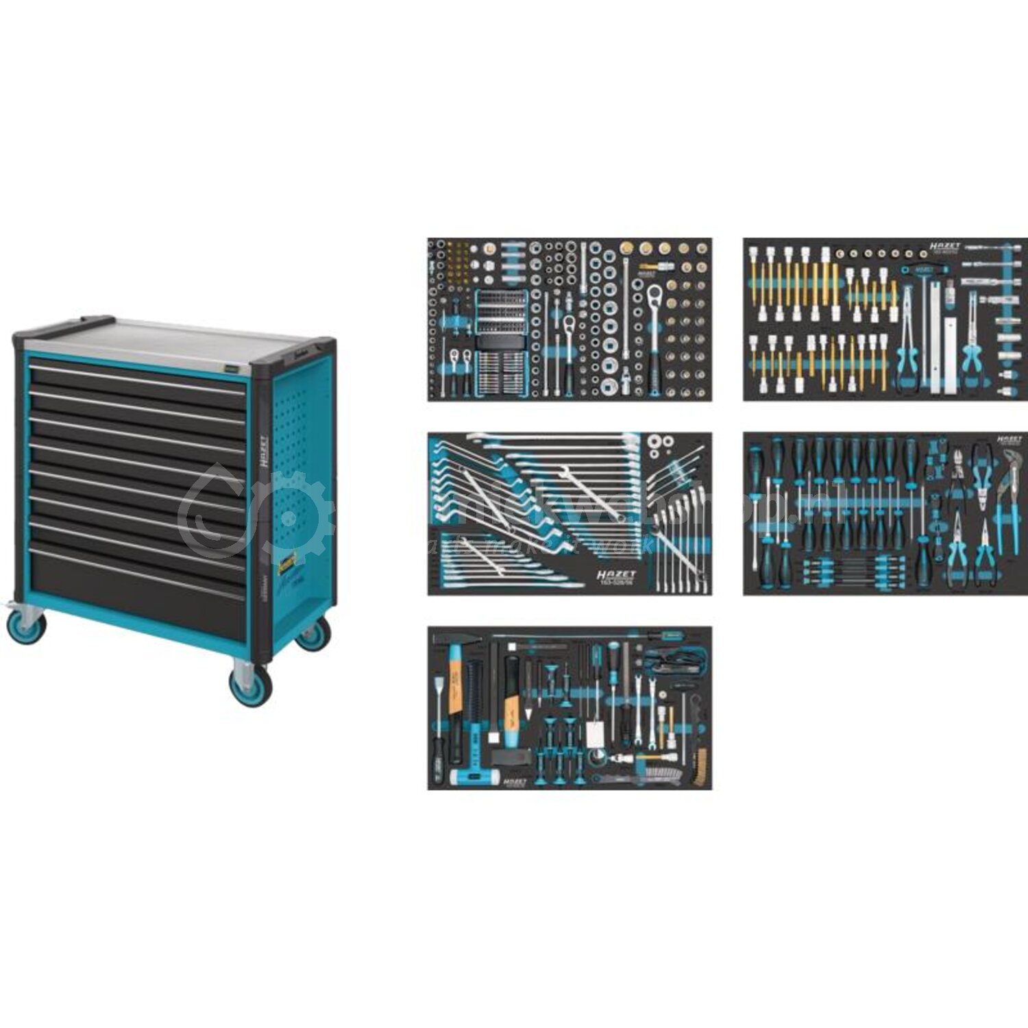 Hazet Werkstattwagen mit Sortiment- 440tlg. - 11549659 || Work surfaces ...