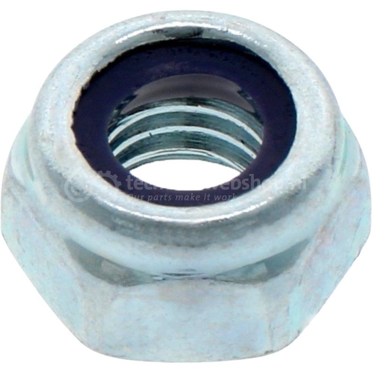 Granit Zeskantmoeren M8 DIN 985 VA - 18001 DC024 | Type ...