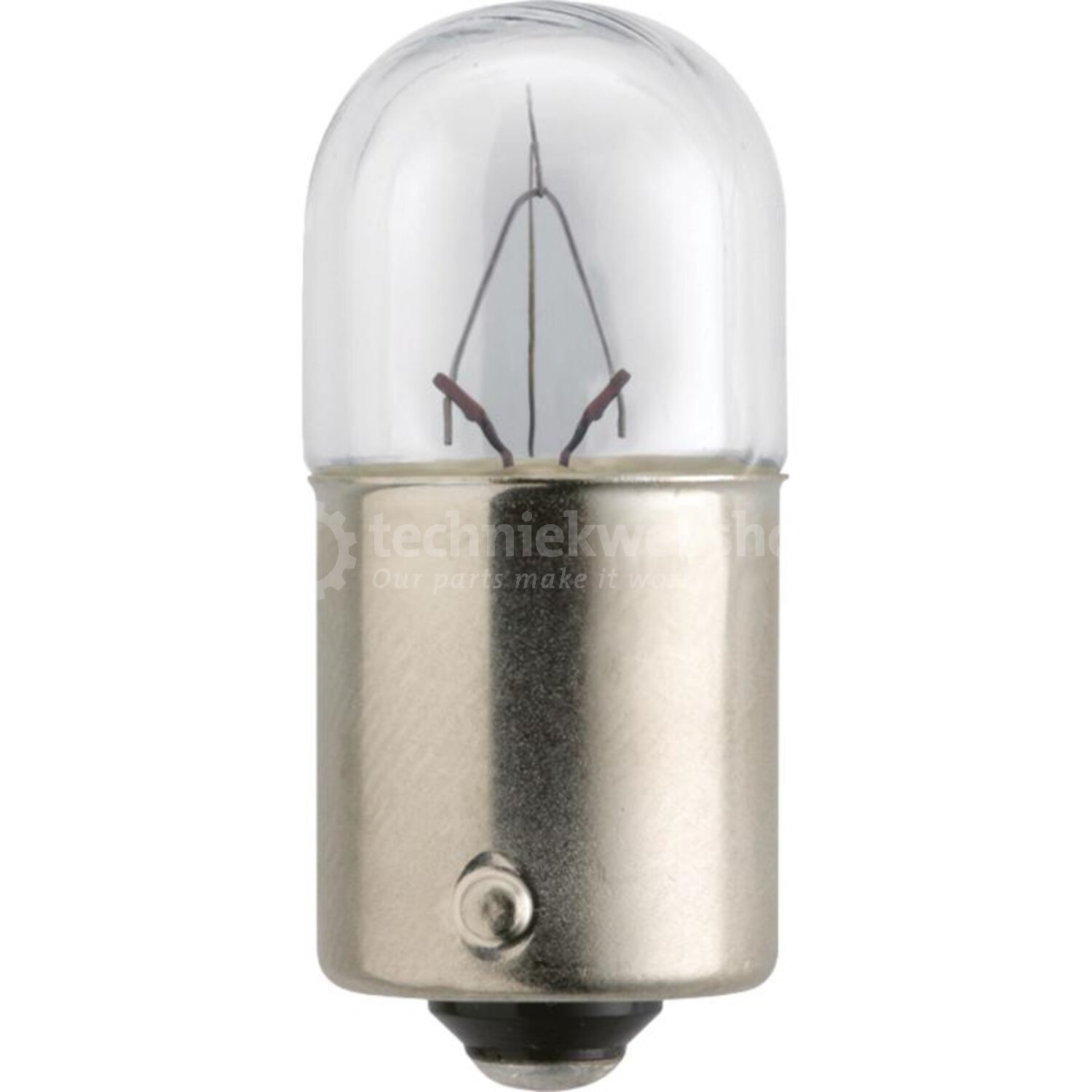 Philips Kogellamp R10W, Gloeilamp, achterlicht, Gloeilamp, inhoud: 2 ...