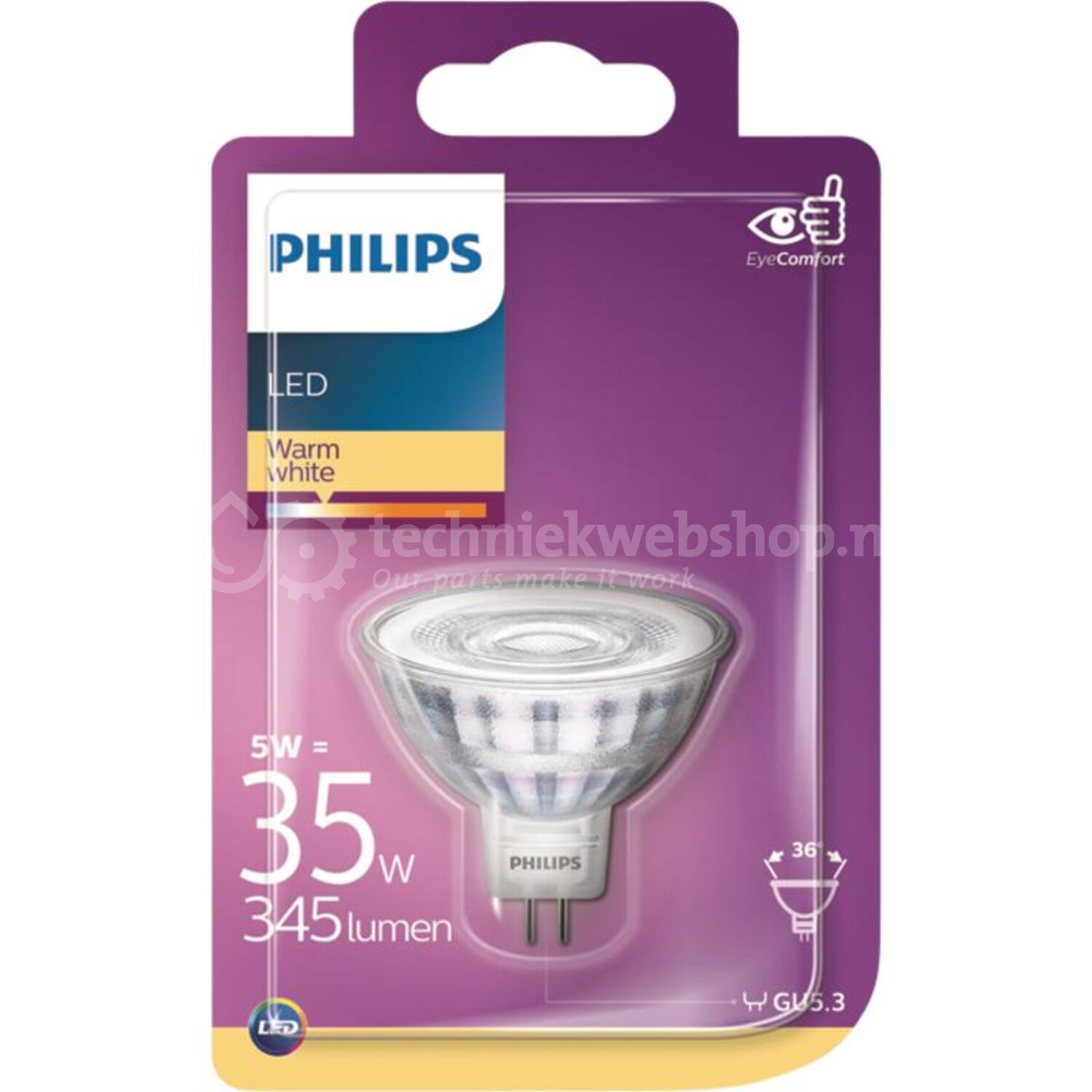 Granit LED 35W MR16 WW 36D ND SRT4 - 30081028, 8718699773939 | Dimmable ...