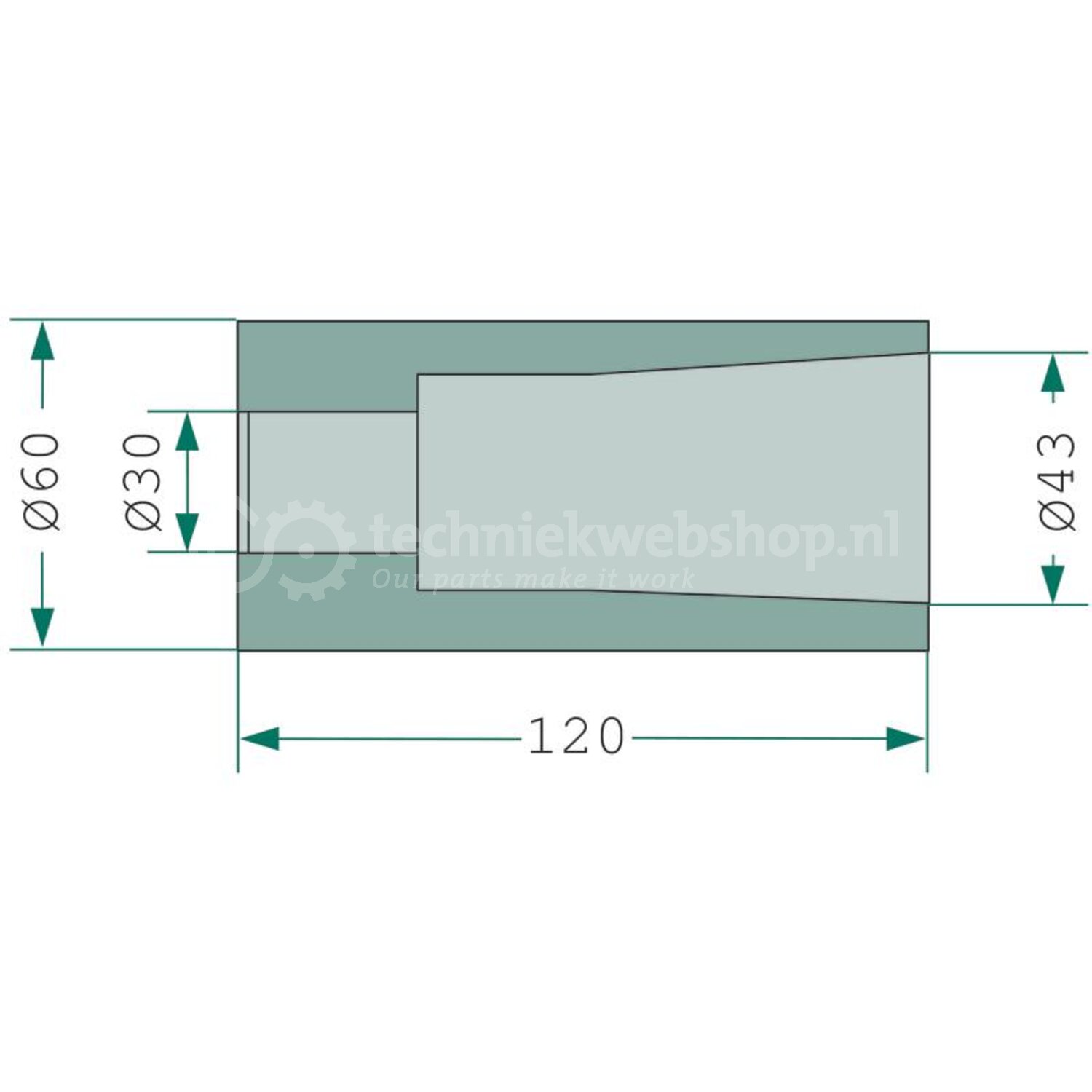 Granit Inlasbus voor tanden met draad M28 - 4301204301, 4250808729078 ...