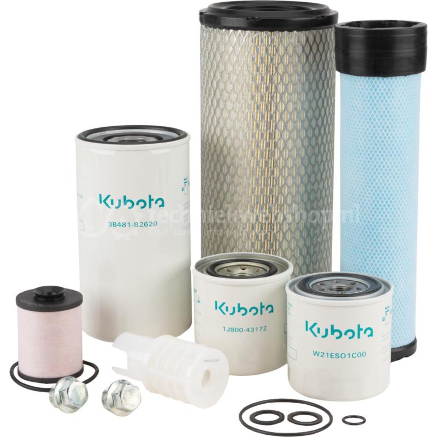 Kubota Service-Kit M4063 / M4073 DTH/DTHC 1000h - 11244667 ...