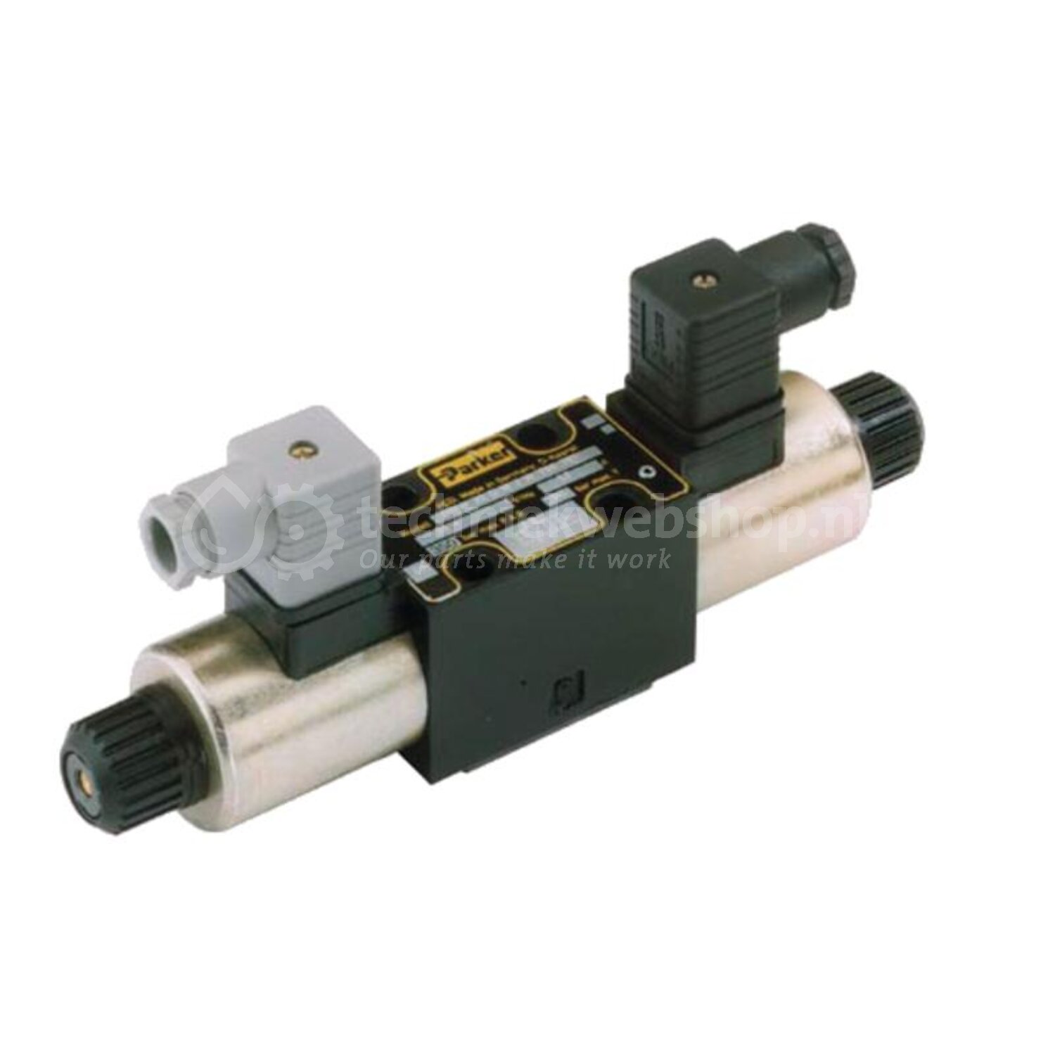 Magnetventil 4/3-Wege - NG06 - CETOP3 - inkl. Stecker - P-T verbunden