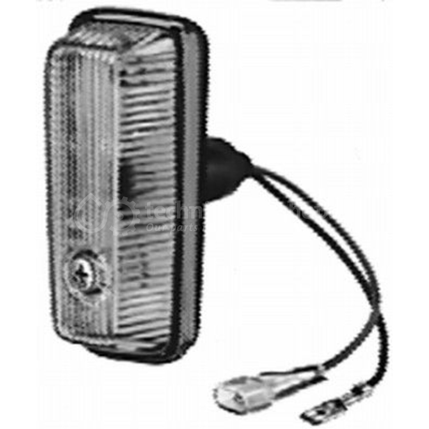 Hella Extra knipperlamp voor o.a. Mercedes-Benz, Volvo, Aebi, Liebherr ...