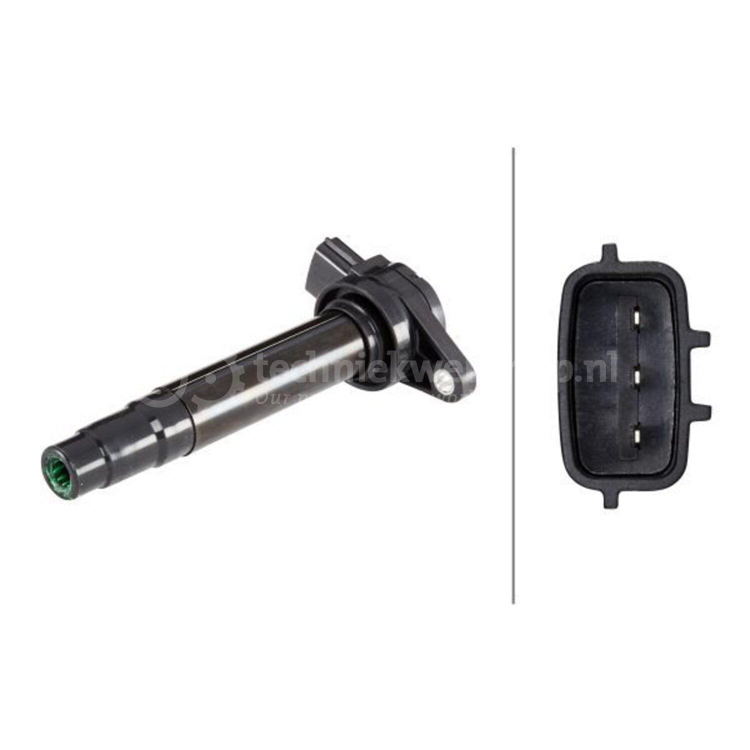 Bobine D'Allumage HELLA 5DA 193 175-681 12V 3 Pôles - Qualité OEM Pour Nissan Almera