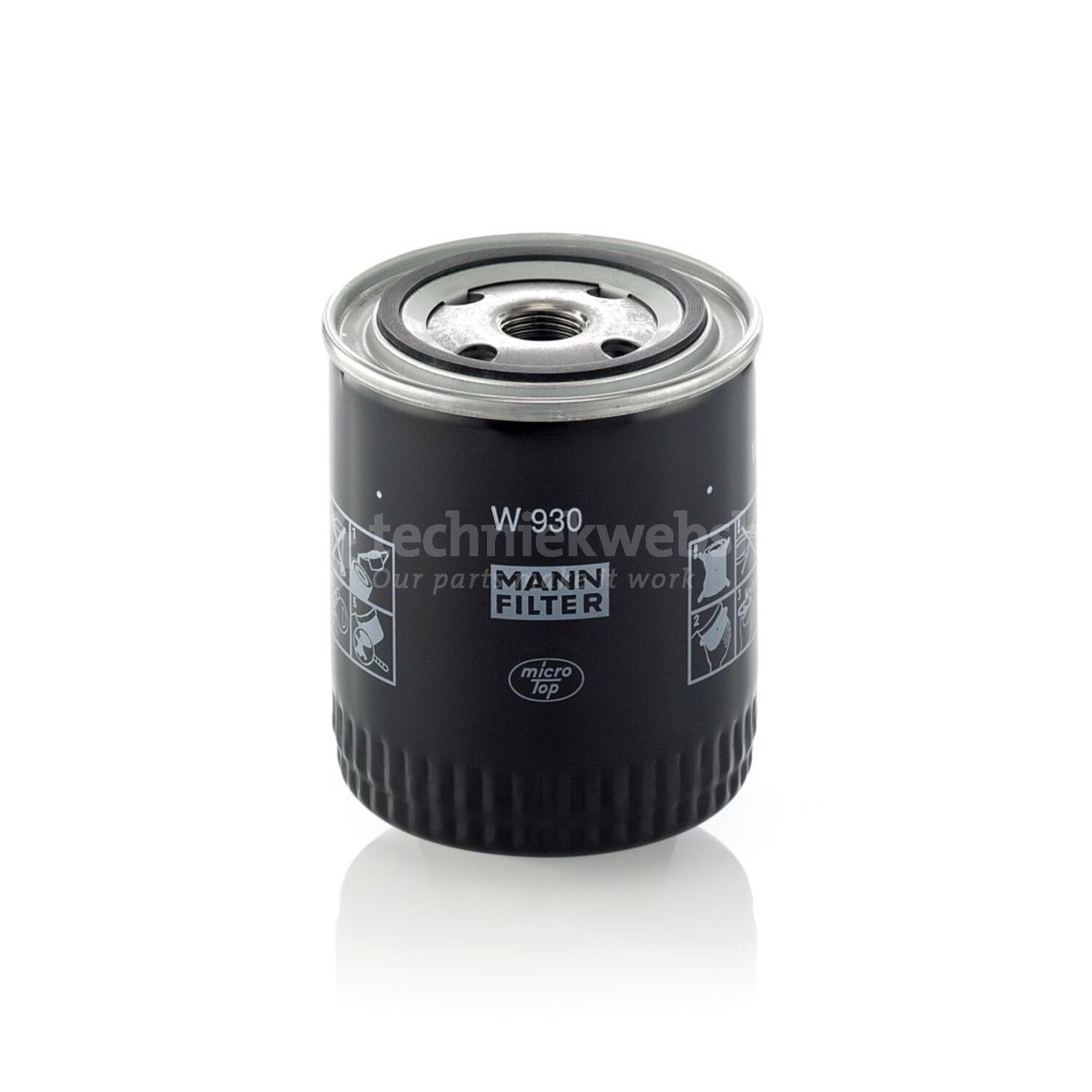 MANN-FILTER Oliefilter, Filter, hydrauliek voor o.a. Fendt, Case Ih ...