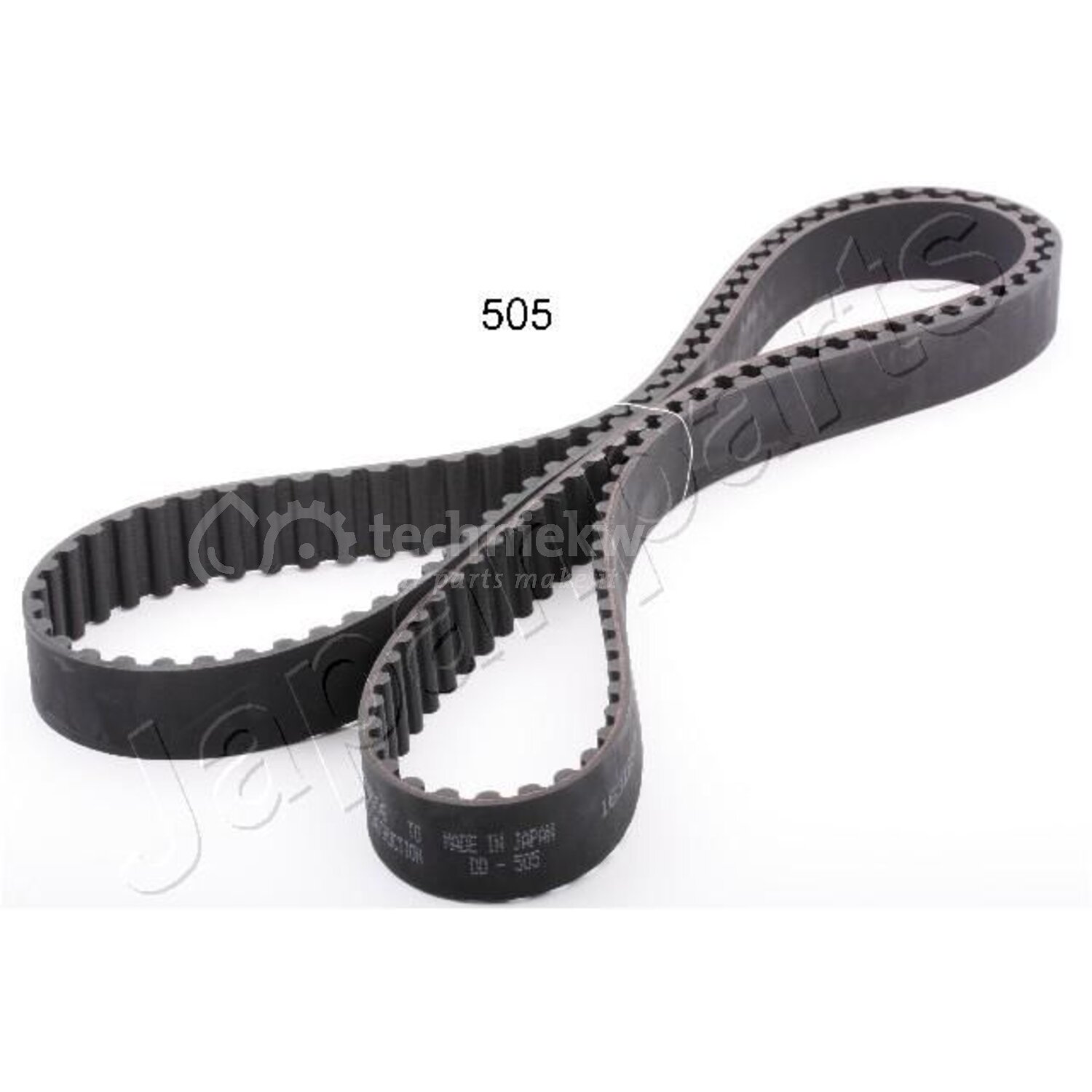 JAPANPARTS Getande riem voor o.a. Mitsubishi, Hyundai, Peugeot, Talbot ...