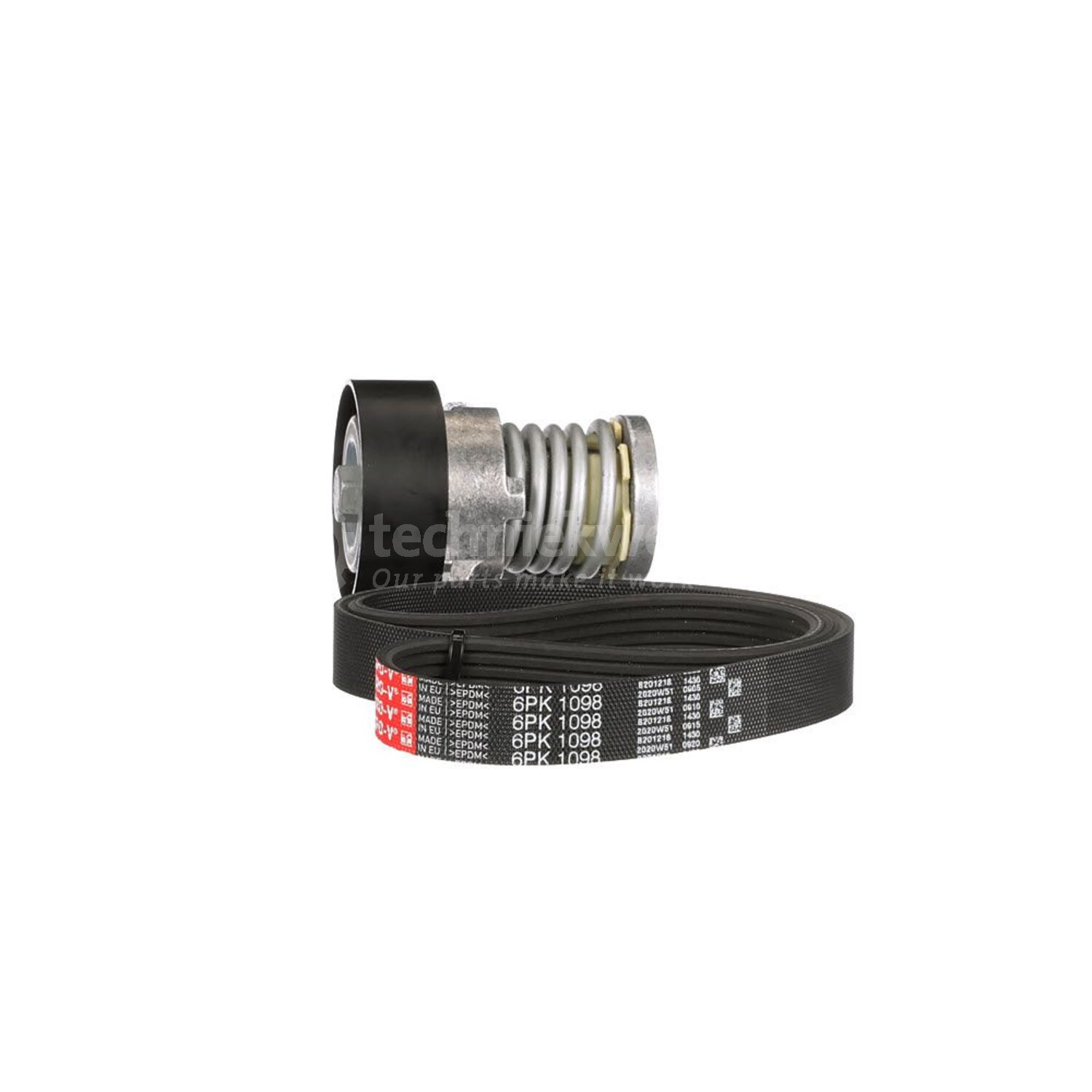 Gates Poly V-riem set voor o.a. Vw, Seat, Skoda - K046PK1098 ...