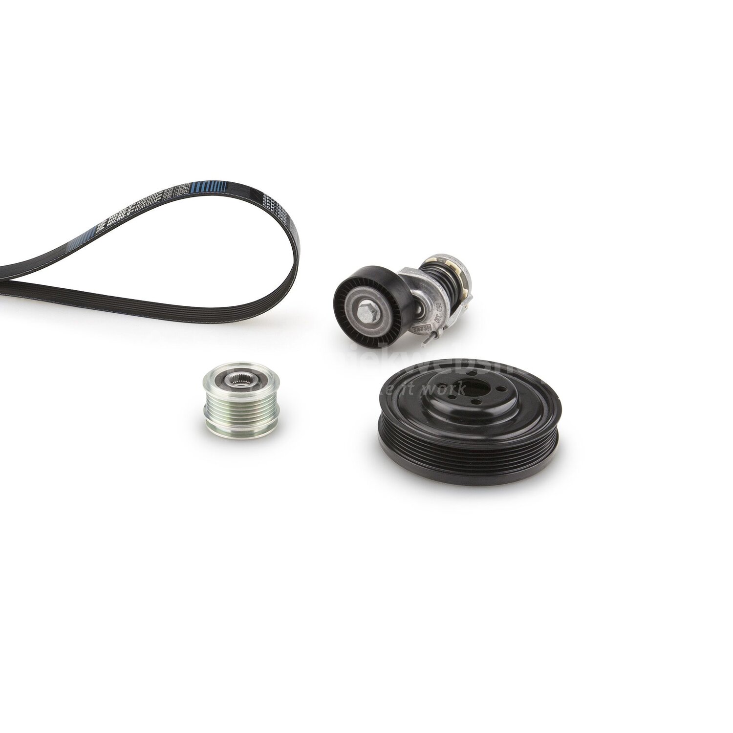 Gates Poly V-riem set voor o.a. Vw, Skoda, Seat, Audi - K046PK1070 ...
