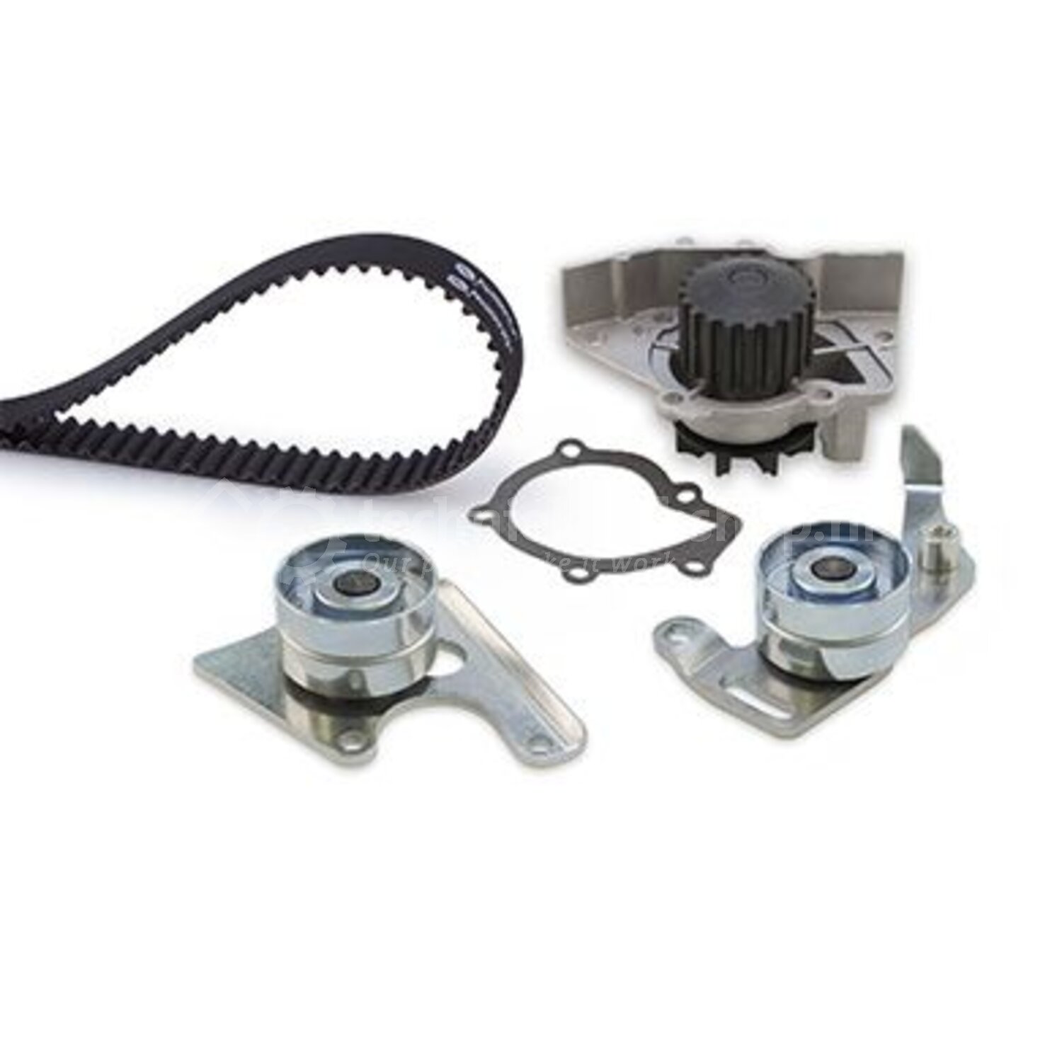 Gates Waterpomp + distributieriem set voor o.a. Peugeot, Citroën, Fiat ...
