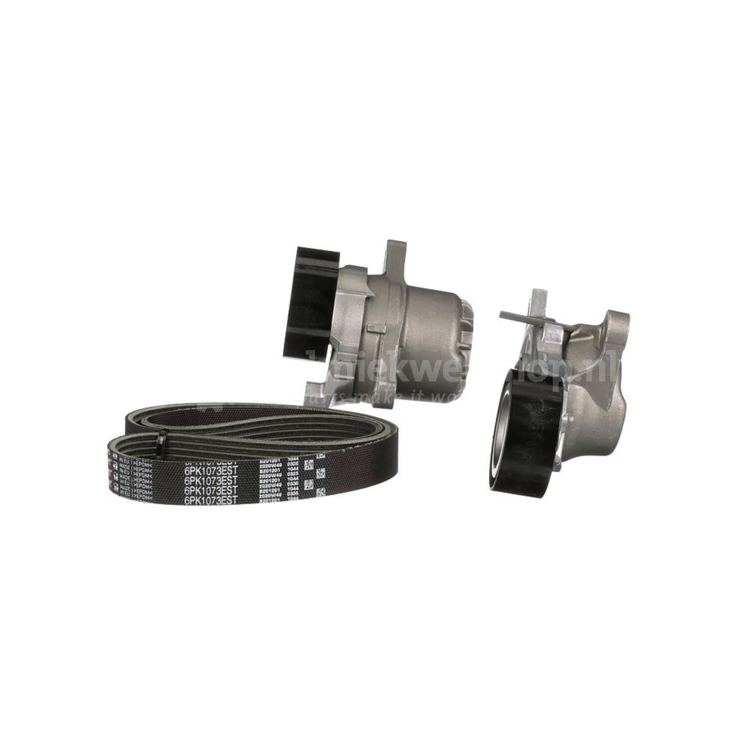 Gates Poly V-riem set voor o.a. Peugeot, Citroën, Toyota, Opel, Ds ...