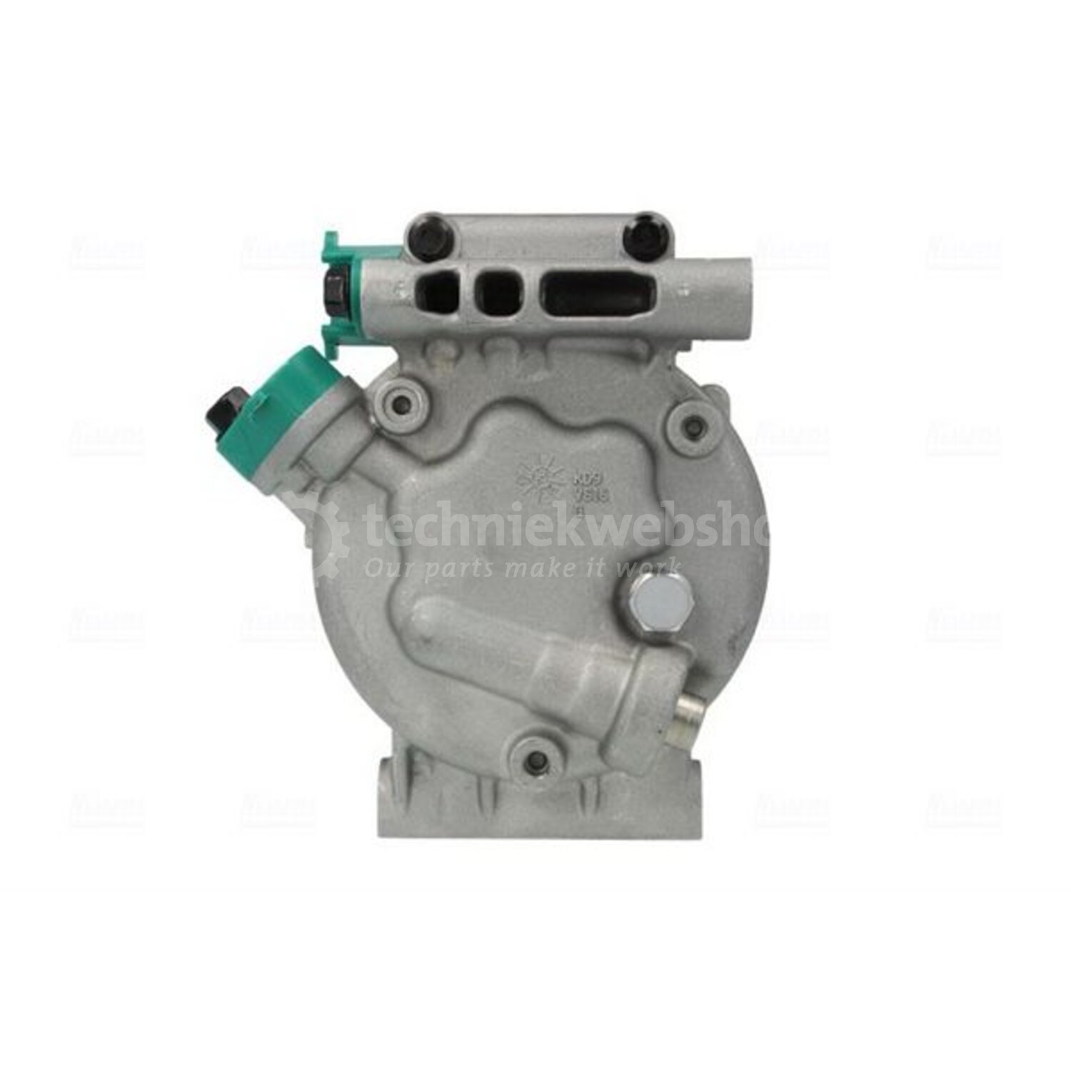 NISSENS Compressor, airconditioning voor o.a. Kia, Hyundai - 89285 ...