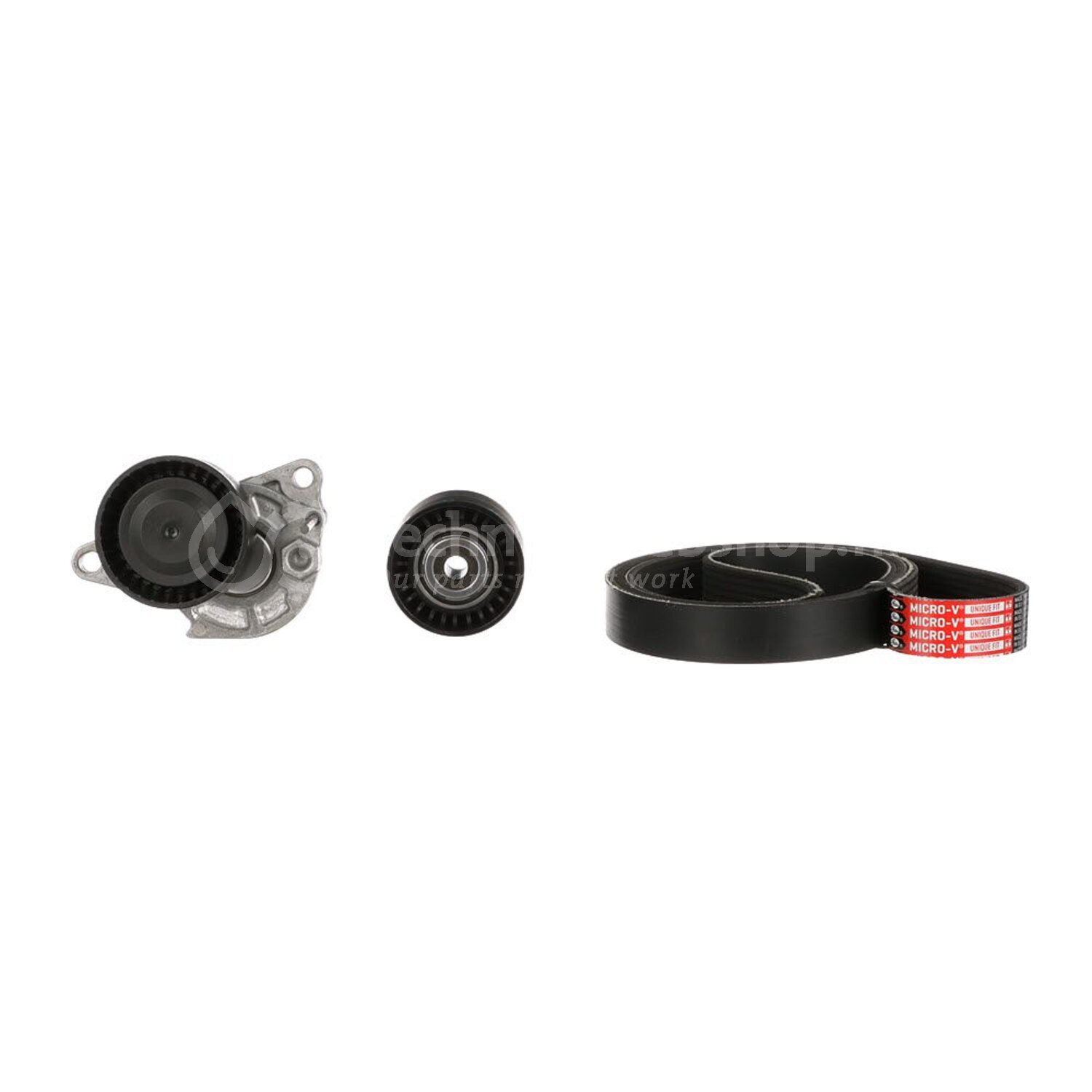 Gates Poly V-riem set voor o.a. Renault, Nissan, Opel, Mercedes-Benz ...