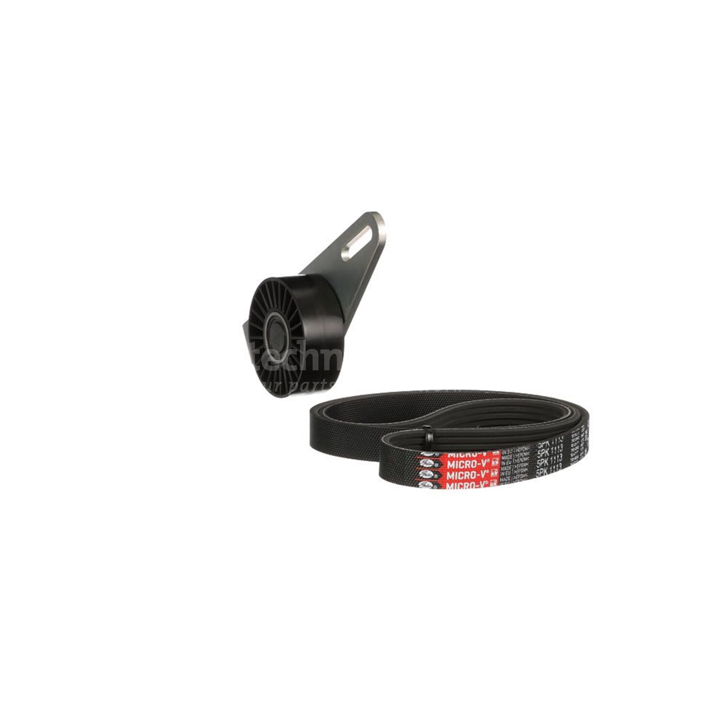 Gates Poly V-riem set voor o.a. Renault, Dacia, Nissan - K015PK1113 ...