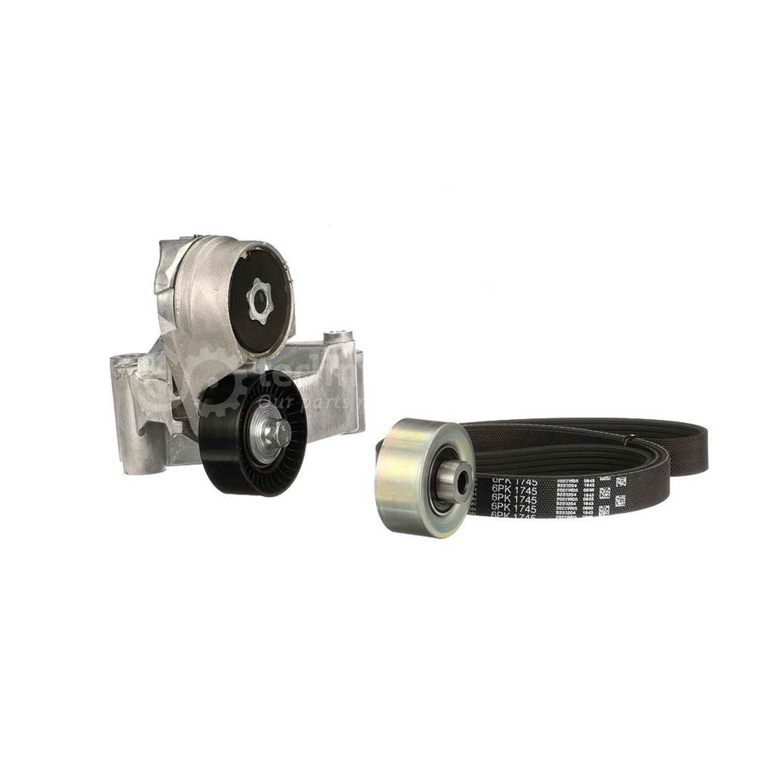 Gates Poly V-riem set voor o.a. Ford - K096PK1745, 5414465093784 ...