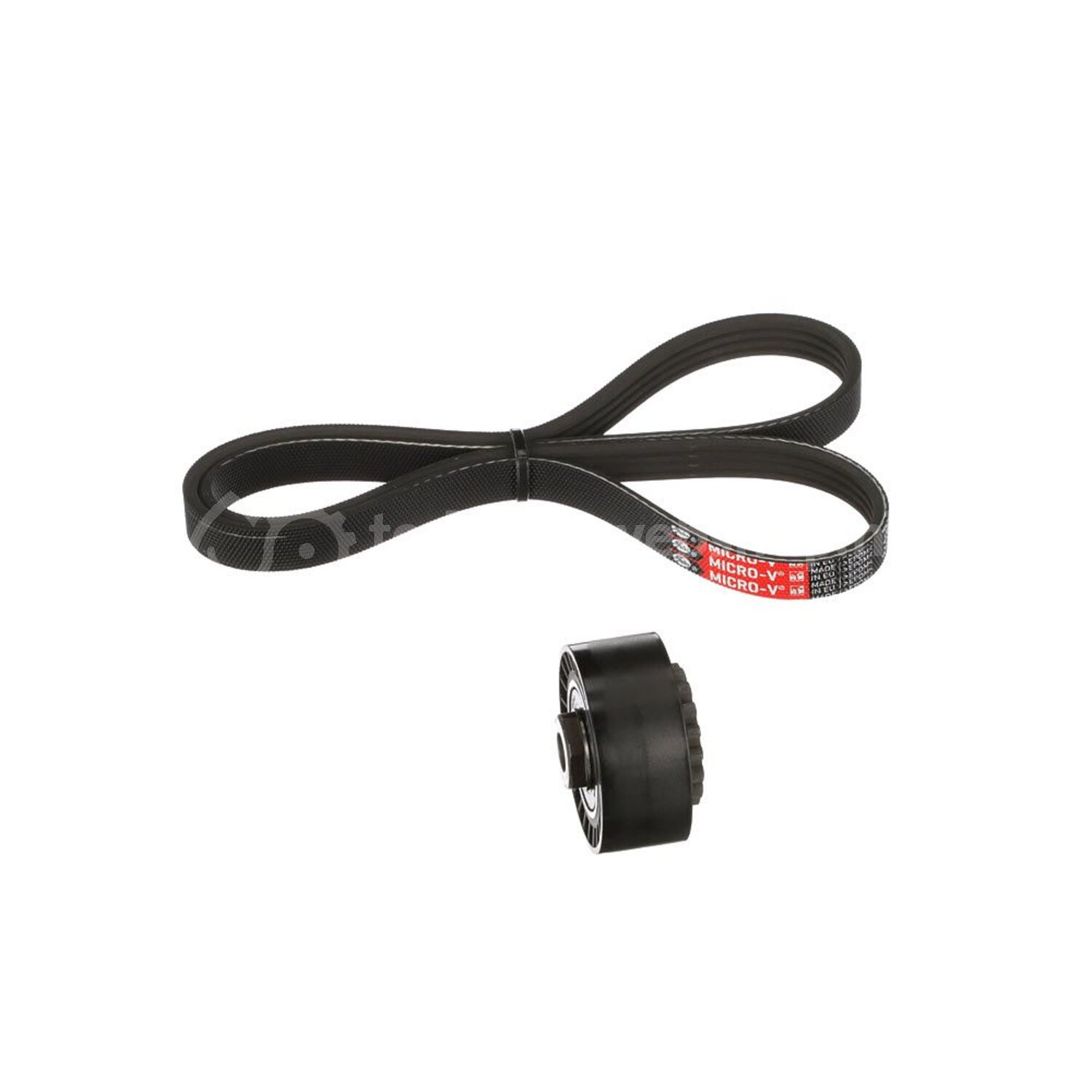 Courroie Micro-V GATES 4PK928 - Courroie Striée Noire Haute Performance Pour Automobile