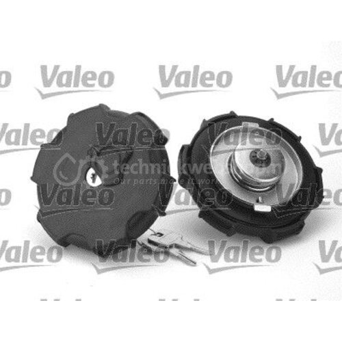 Valeo Brandstoftankdop – Met Ontluchtingsventiel, Zwart, Met Sleutel, Gewicht 0,186 Kg