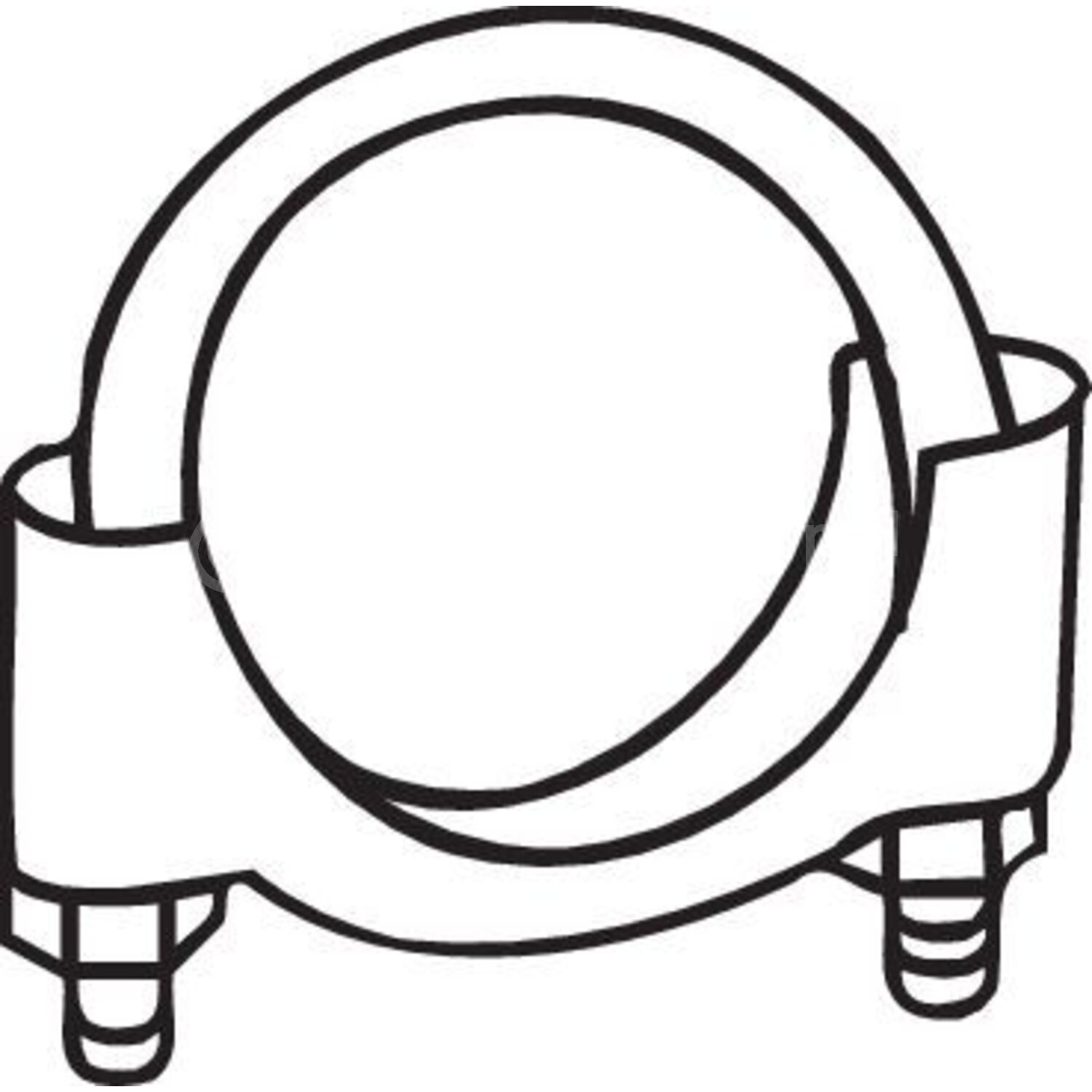 Bosal Klemstuk, uitlaatsysteem voor o.a. Citroën, Ford, Peugeot, Saab ...