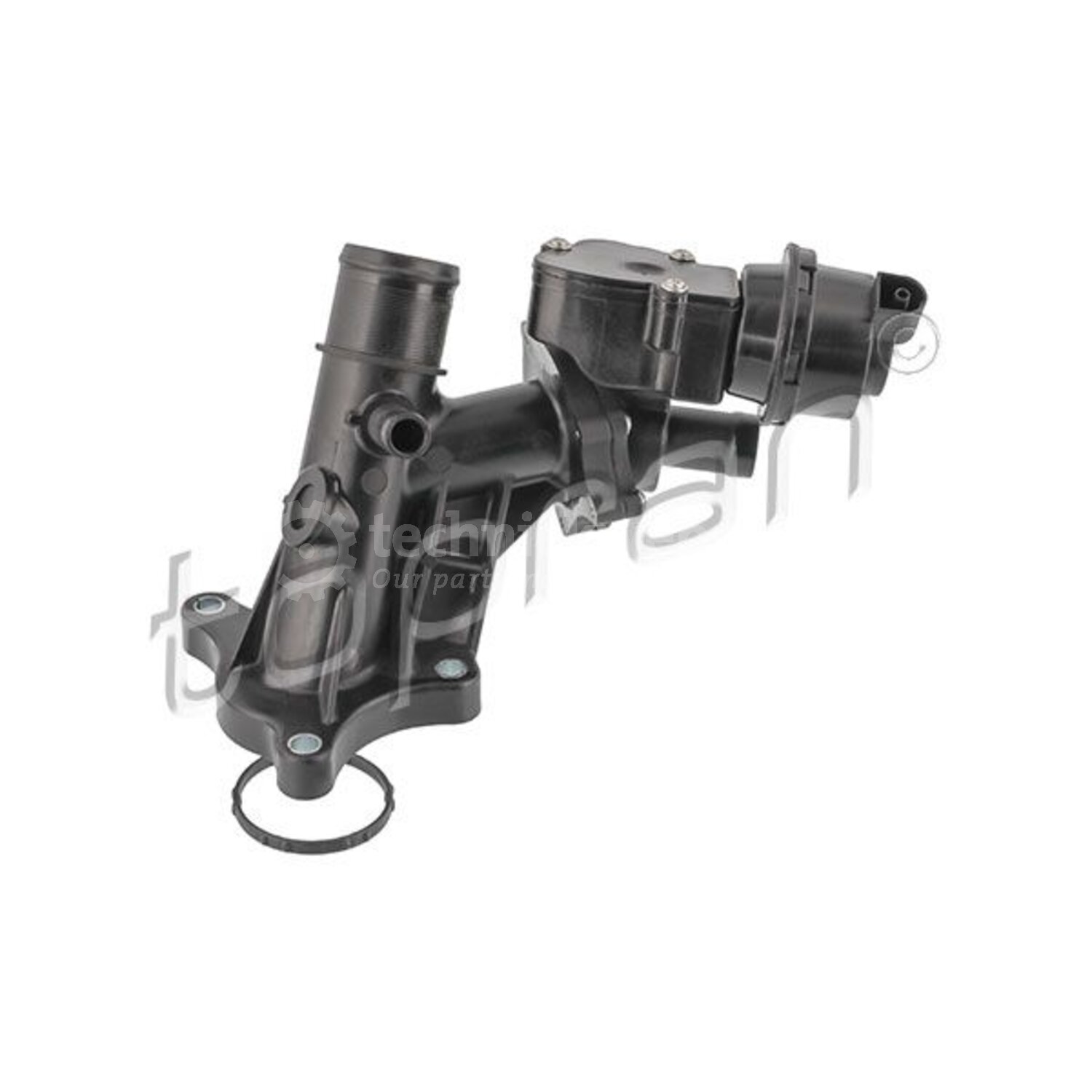 Bride Liquide Refroidissement AERZETIX - Joint Étanchéité Culasse Cylindre - Compatible BMW 11122247744
