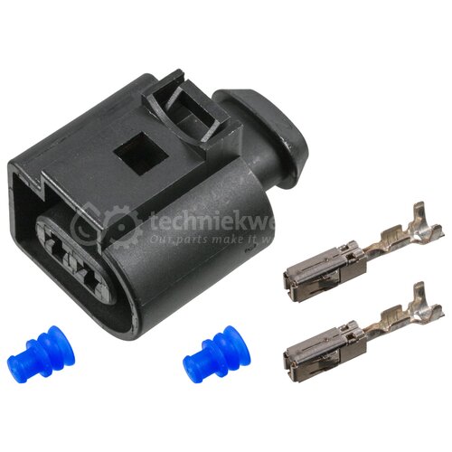 Febi Bilstein 36563 Temperatuurschakelaar – Voor Radiatorventilator – M22x1.5, 3-polig, Vervangt OEM 1J0 959 481 A