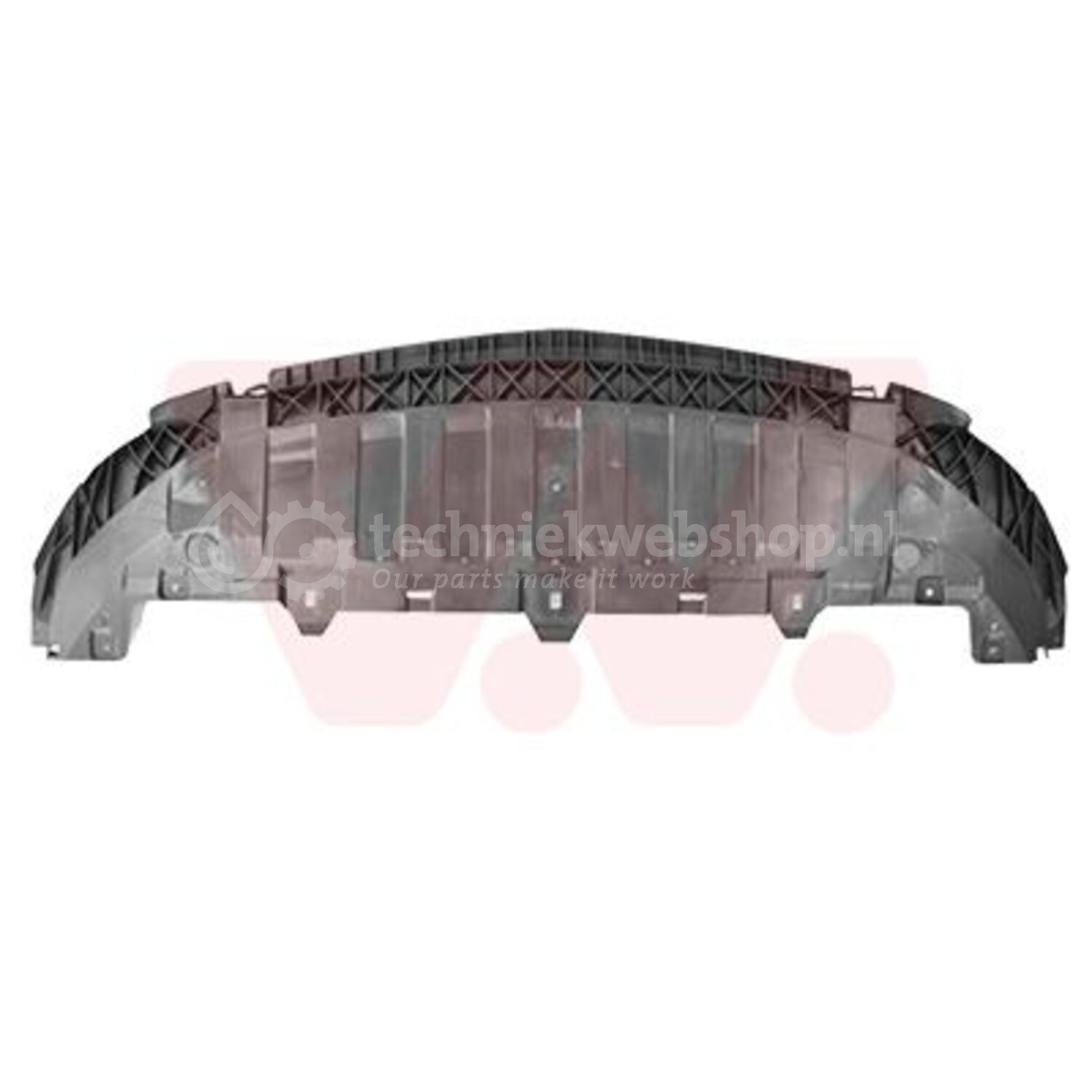 VAN WEZEL Afdekking, voorpaneel onder voor o.a. Mercedes-Benz - 2929701 ...