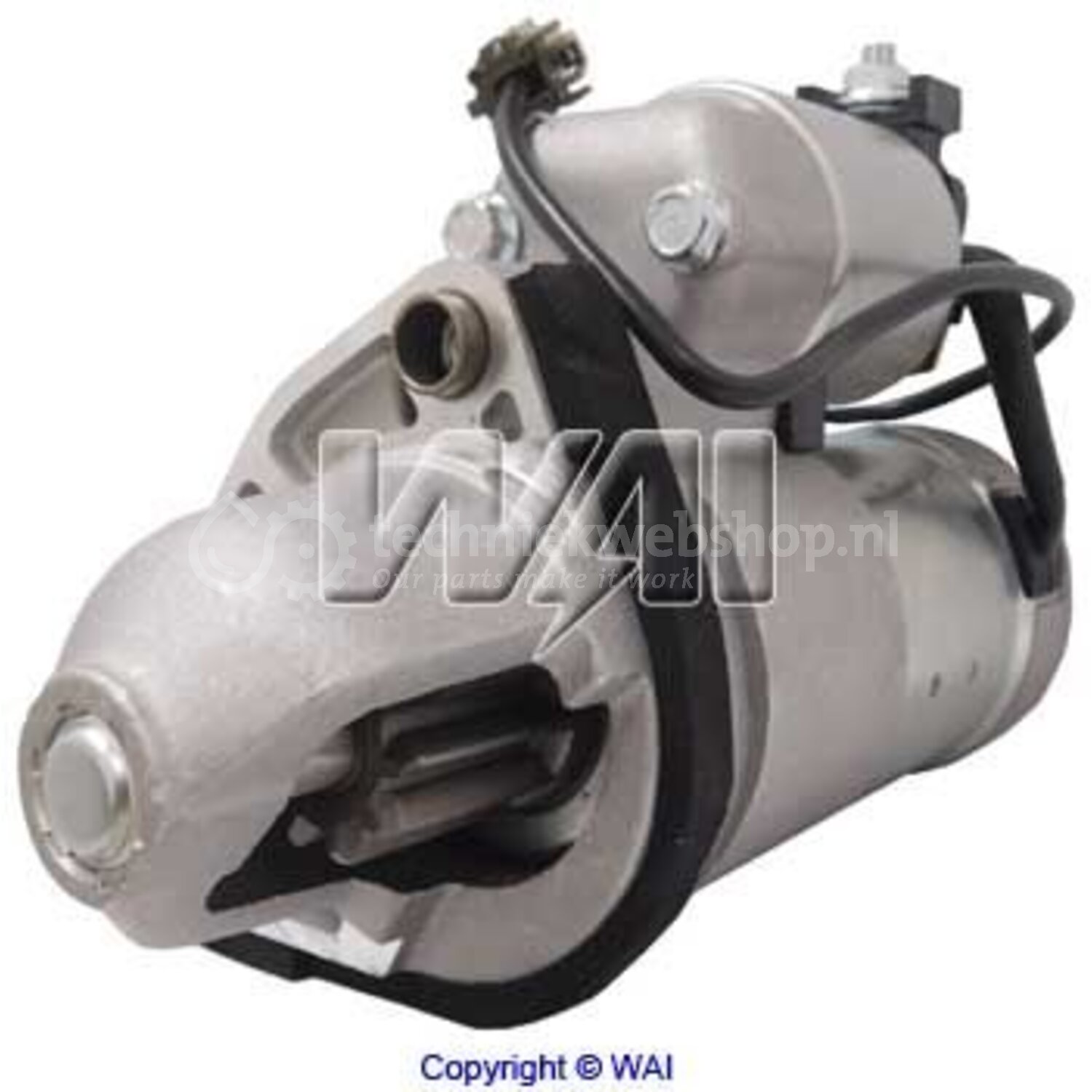WAI Startmotor / Starter voor o.a. Nissan, Infiniti, Hitachi - 17934N ...