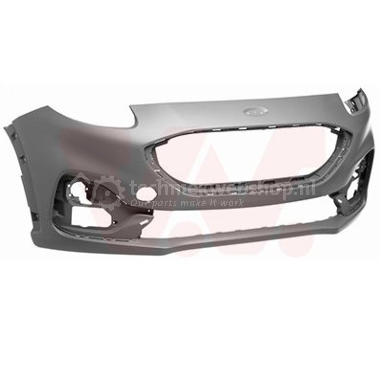 VAN WEZEL Bumper voor o.a. Ford - 1853570, 5410909865665 | Inbouwplaats ...