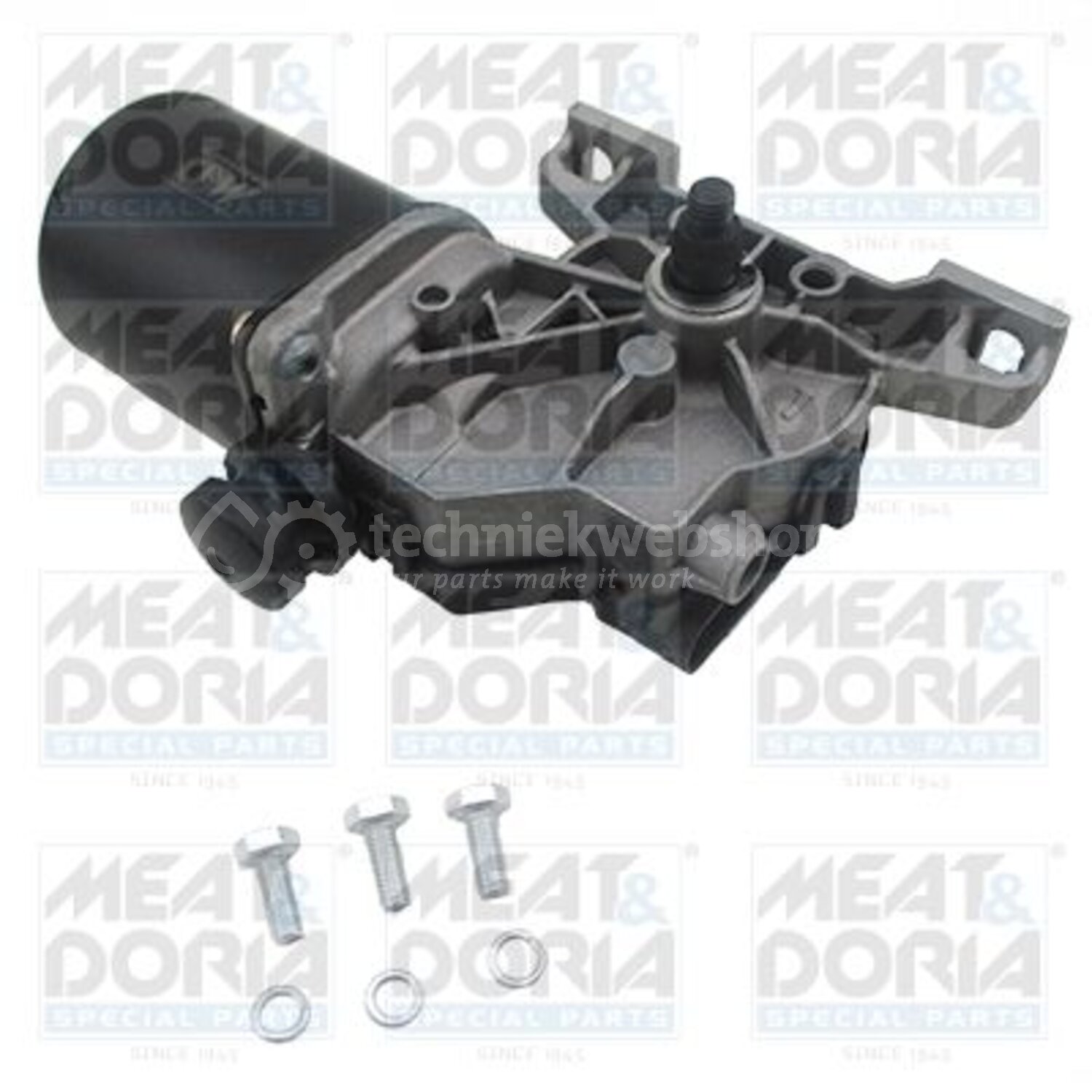 Moteur D'Essuie-glace MEAT & DORIA 27615 - Compatible FIAT Freemont Et DODGE Journey - Côté Avant